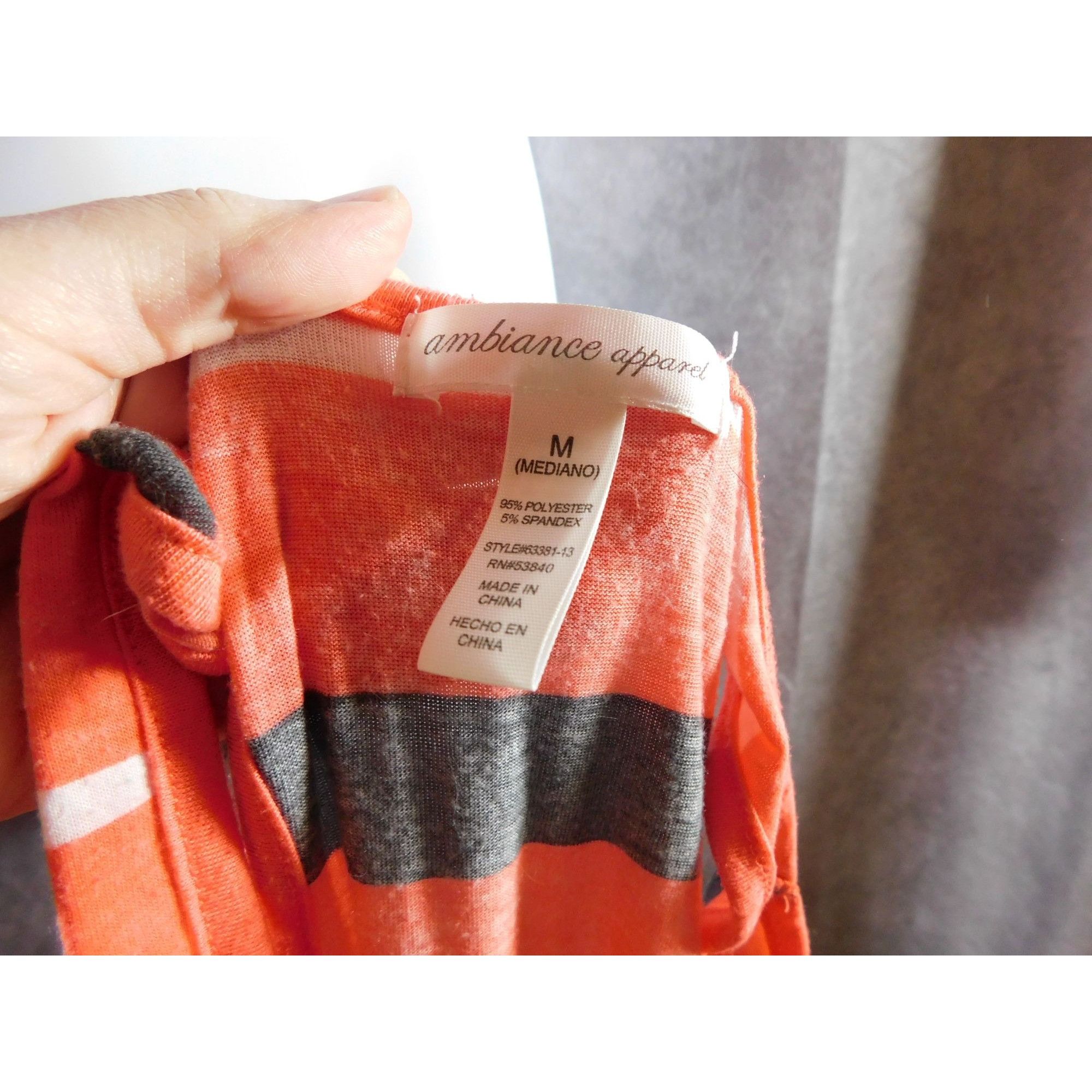 Other Ambiance Apparel High-Low Striped Dress Size M / US 6-8 / IT 42-44 - 5 Thumbnail