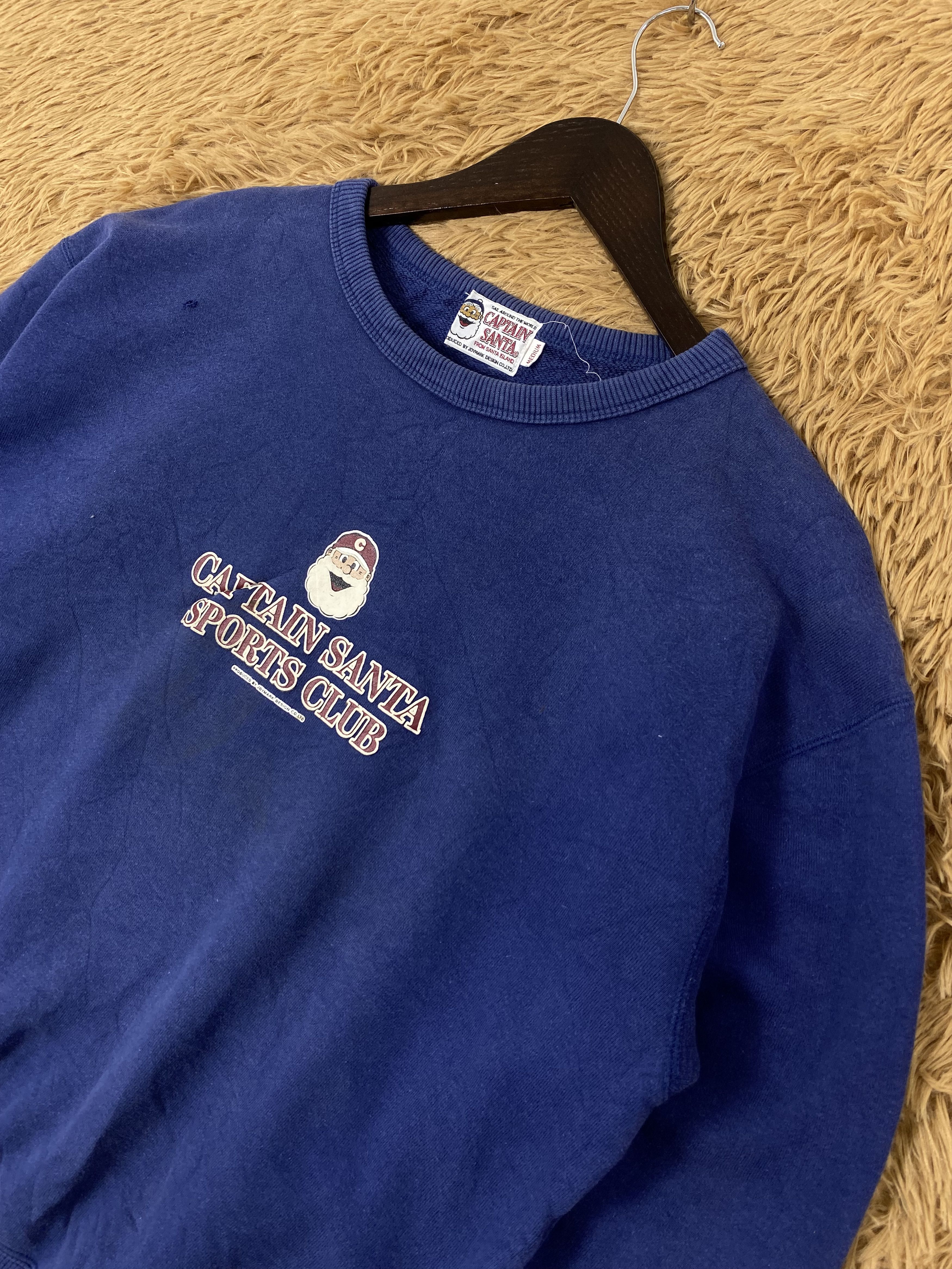 Japanese Brand Vintage Captain Santa Sweatshirts PS0044 Size US M / EU 48-50 / 2 - 2 Thumbnail