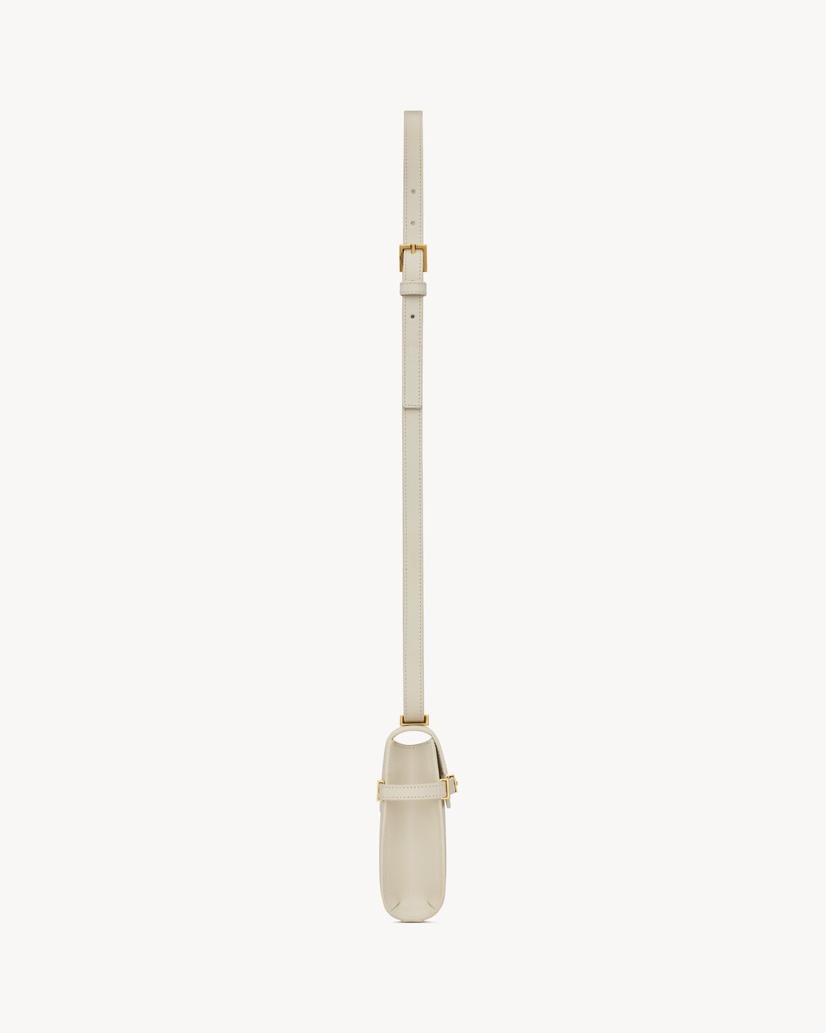 Saint Laurent Paris o1s1wg111125 Mini Manhattan Crossbody Bag in Box in White Size ONE SIZE - 3 Thumbnail