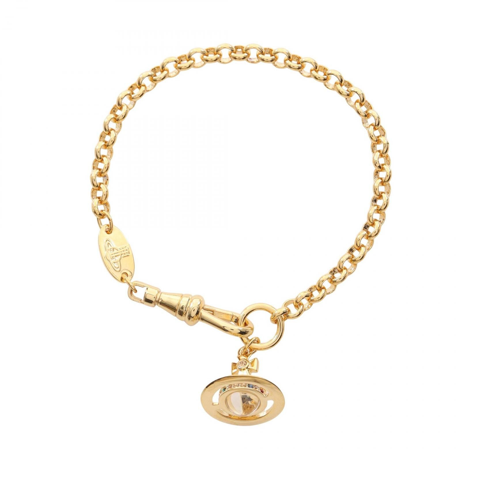 Vivienne Westwood Vivienne Westwood Vivienne Westwood NEW PETITE ORB Bracelet Metal Bracelet 61020057/02R001 DUTY FREE for USA Size ONE SIZE - 1 Thumbnail