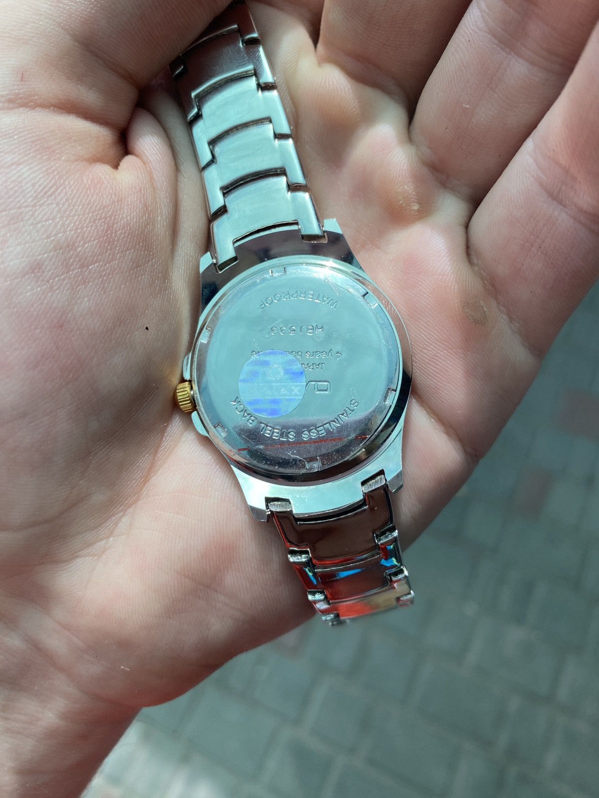 Japanese Brand Stylish OMAX Crystal Watch Quartz Working Size ONE SIZE - 8 Thumbnail