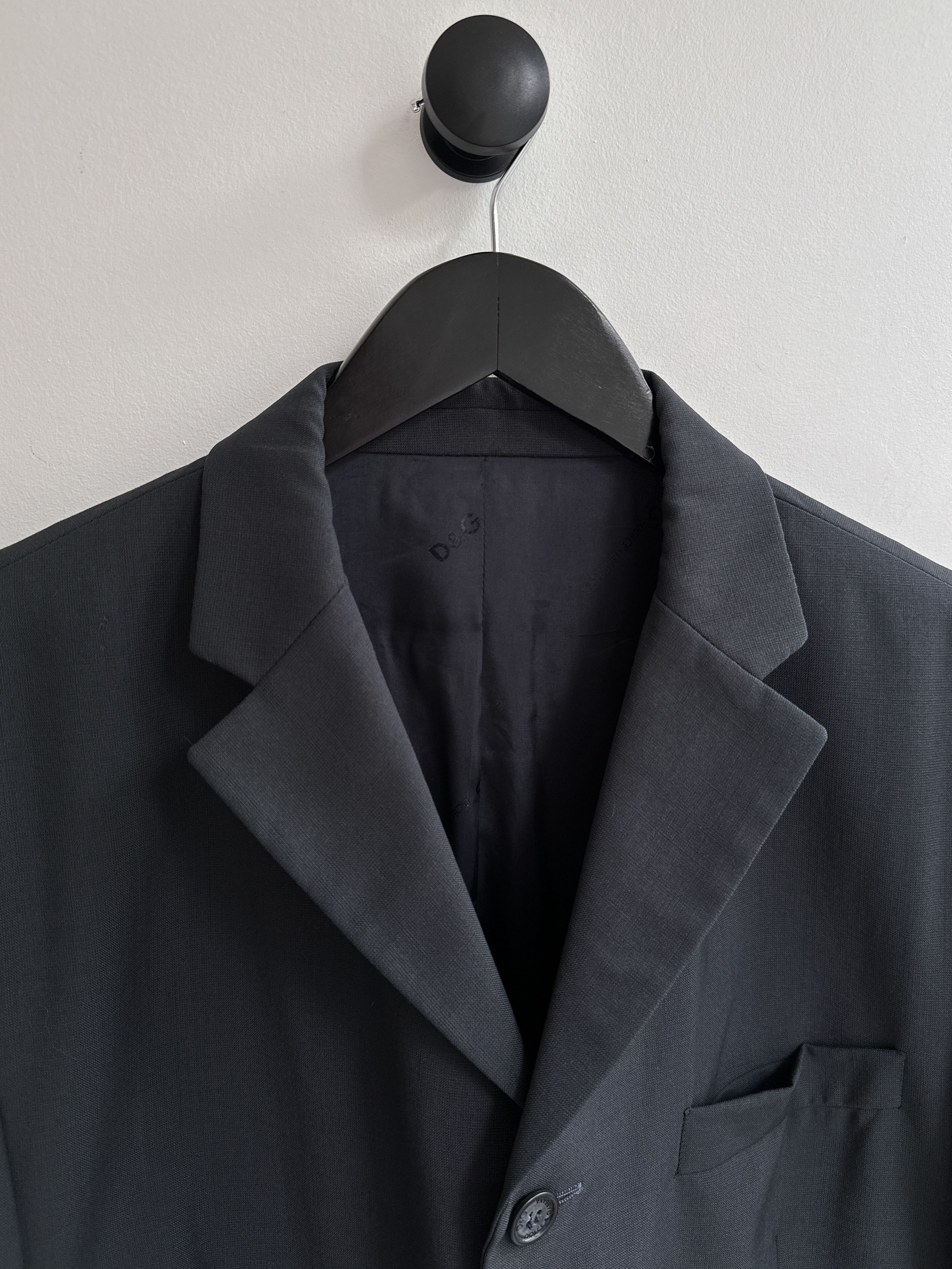 Dolce & Gabbana Dolce Gabbana D&G Navy Blazer Jacket Size 40R - 7 Thumbnail