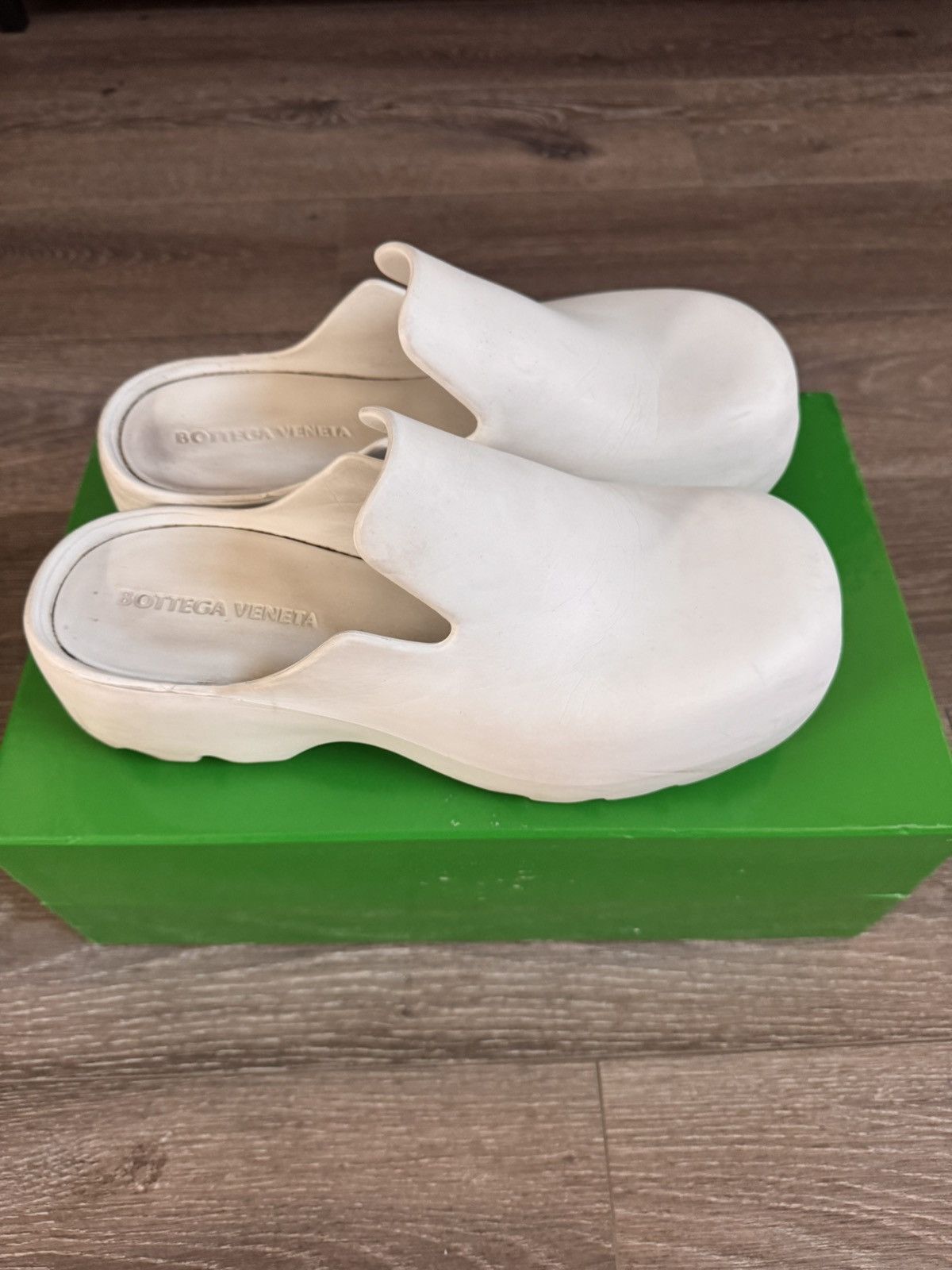 Bottega Veneta Bottega Venetta Rubber Flash Clogs Size US 10.5 / EU 43-44 - 4 Thumbnail