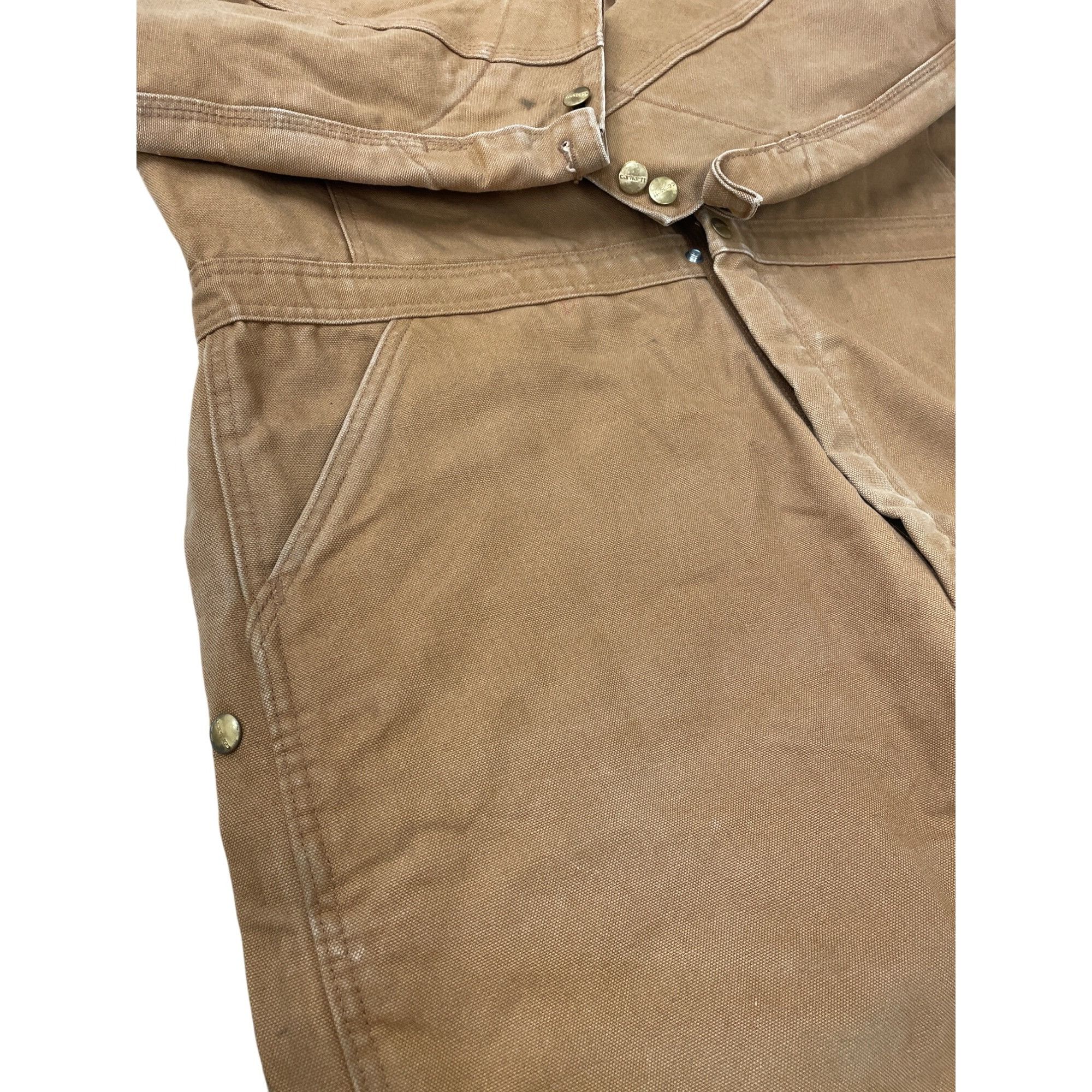 Carhartt Carhartt X01BRN Mens Tan Insulated Coveralls Size 50 S SKU 8 Size US M / EU 48-50 / 2 - 12 Thumbnail