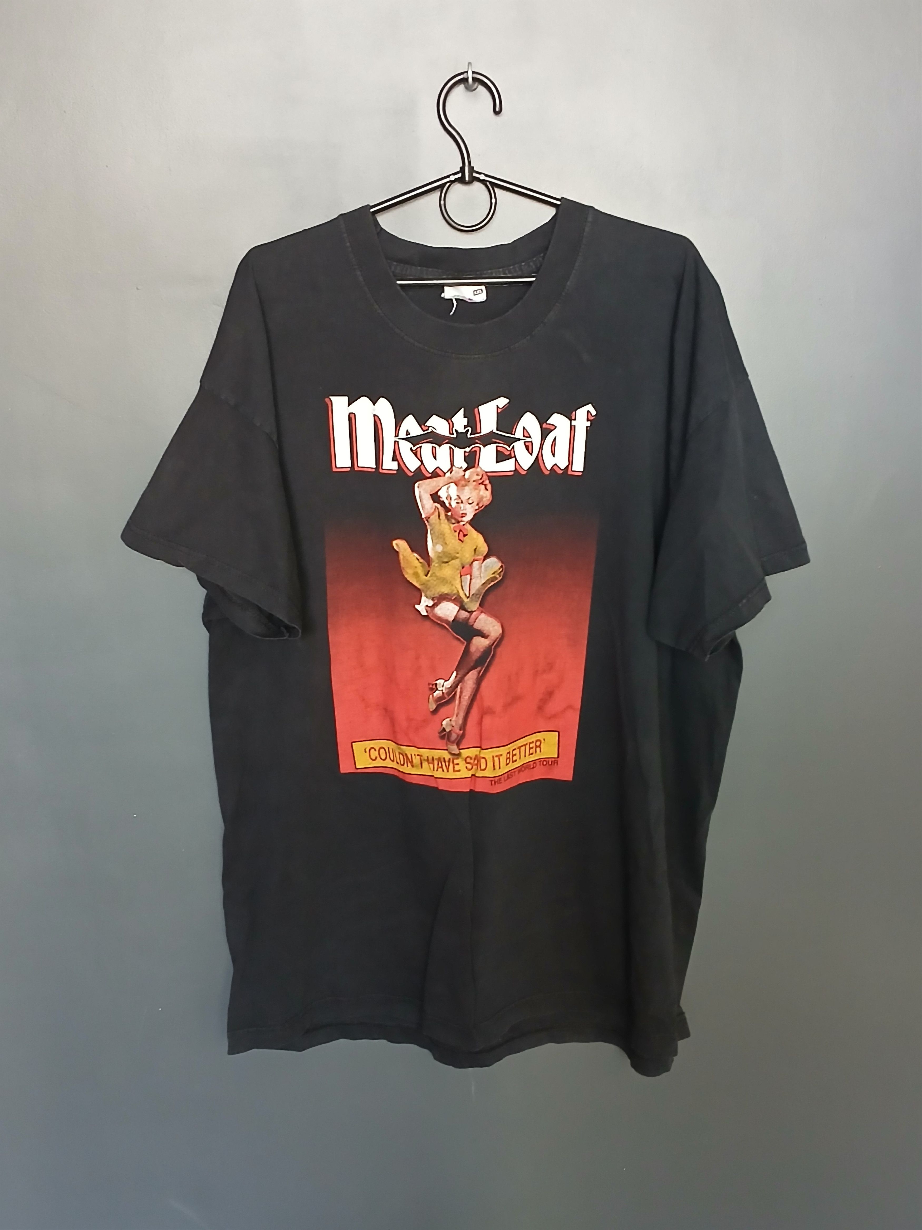 Band Tees × Vintage Vintage Meat Loaf The Last World Tour T-Shirt Size US XXL / EU 58 / 5 - 1 Thumbnail
