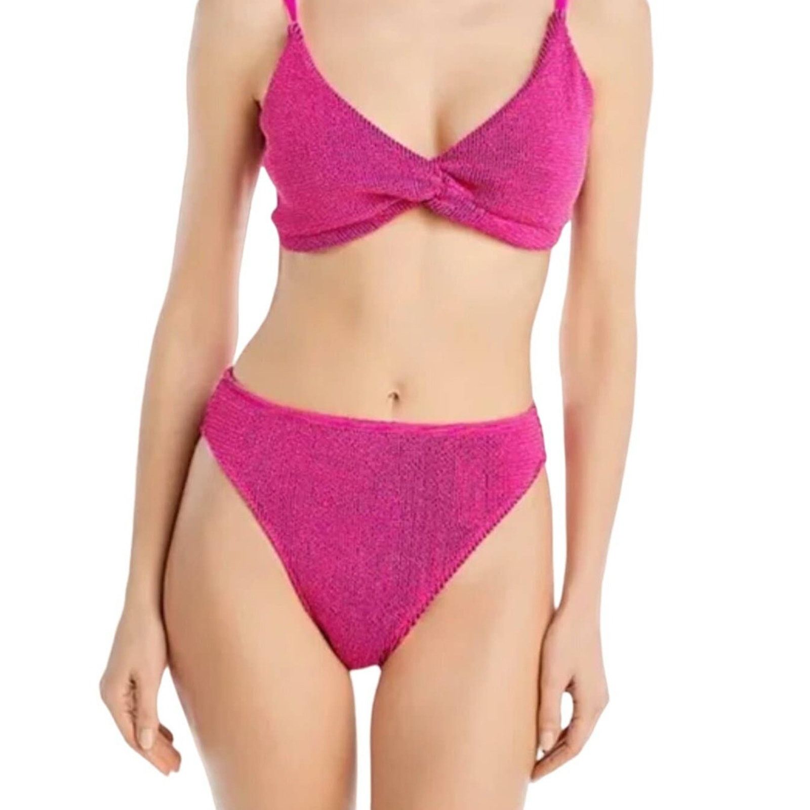 Good American Good American Always Fits Good Waist Cheeky Bikini Pnk 4X/5X Size ONE SIZE - 1 Thumbnail