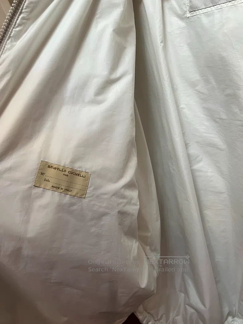 Brunello Cucinelli Brunello Cucinelli Spring/Summer Beaded Lightweight Cotton Size XS / US 0-2 / IT 36-38 - 6 Thumbnail