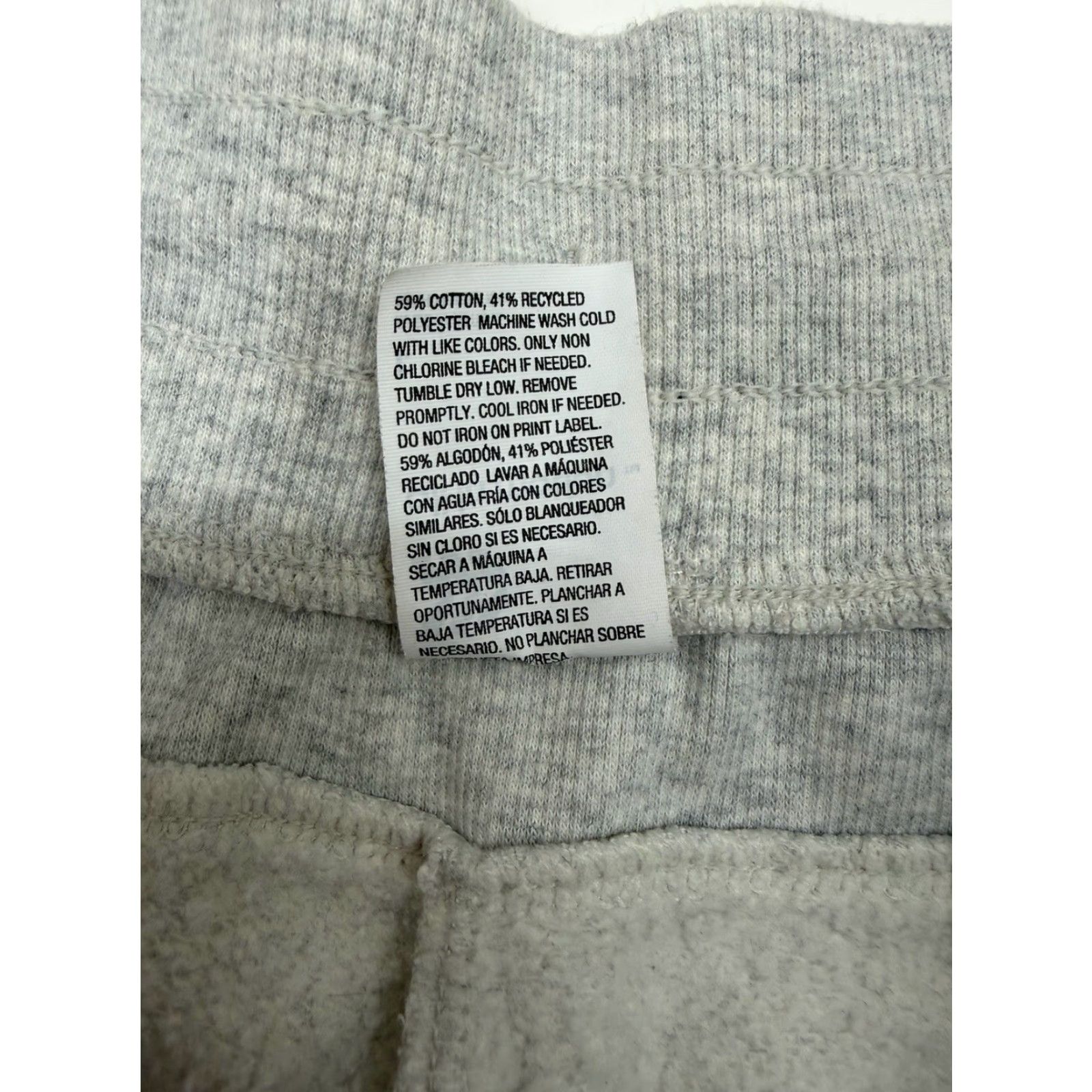 Vintage All In Motion Womens Sweatpants Size Large Heathered Gray Jogger Drawstring Pants Regular Womens Large Gray Jogger Drawstring Size 36" / US 14 / IT 50 - 6 Thumbnail
