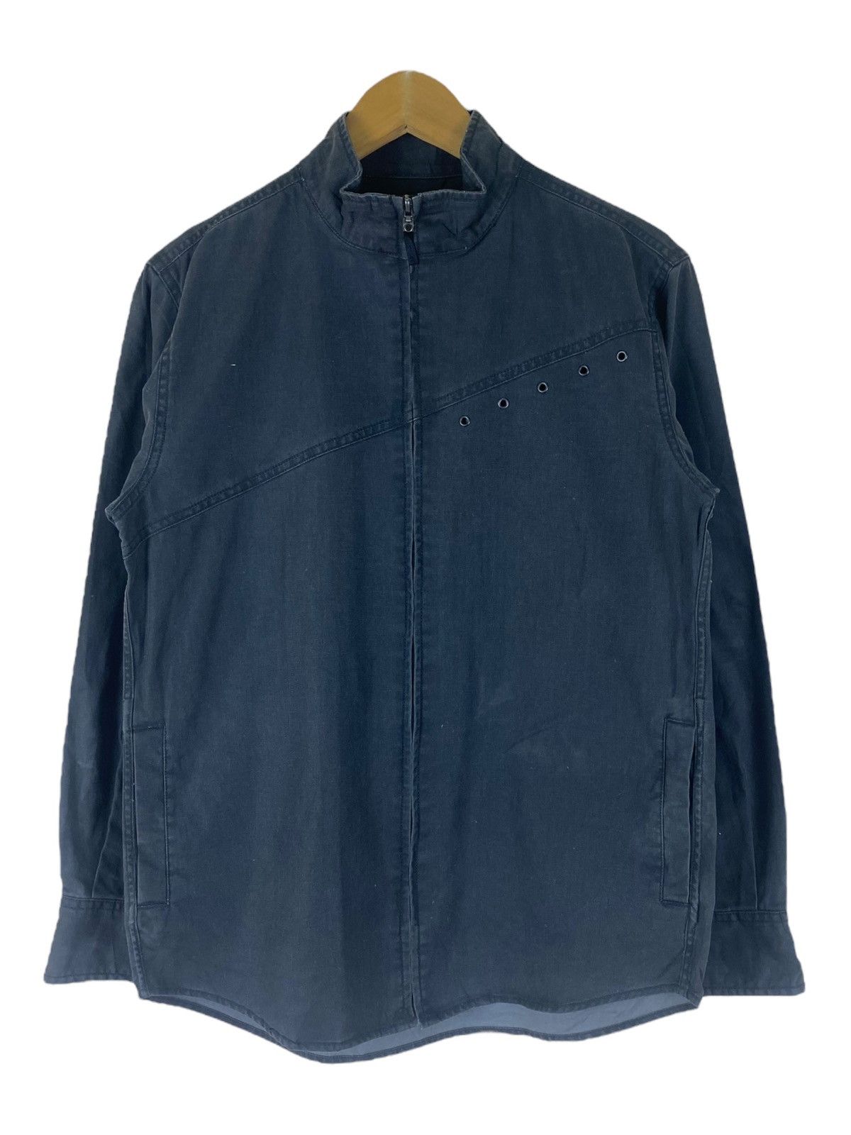 Japanese Brand × Le Grande Bleu (L.G.B.) Japanese Brand Parachuting Zip Up Light Jacket Size US M / EU 48-50 / 2 - 1 Thumbnail