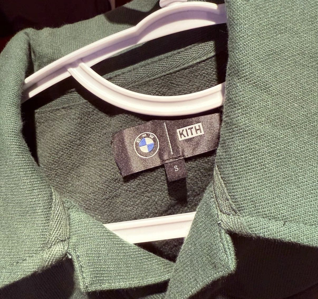 Kith KITH xBMW Black and Green Color-Block Collar Pullover Hoodie Size US S / EU 44-46 / 1 - 5 Thumbnail