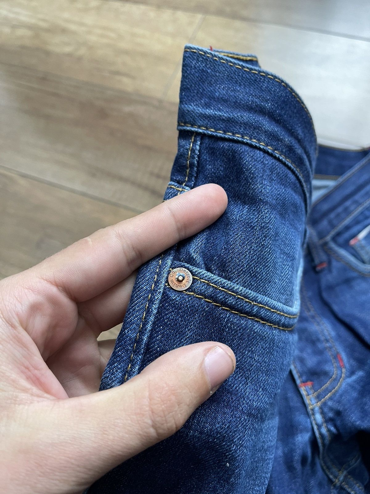 Detroit Denim Co. Detroit Denim Handmade Jeans Pants USA Size US 31 - 11 Thumbnail