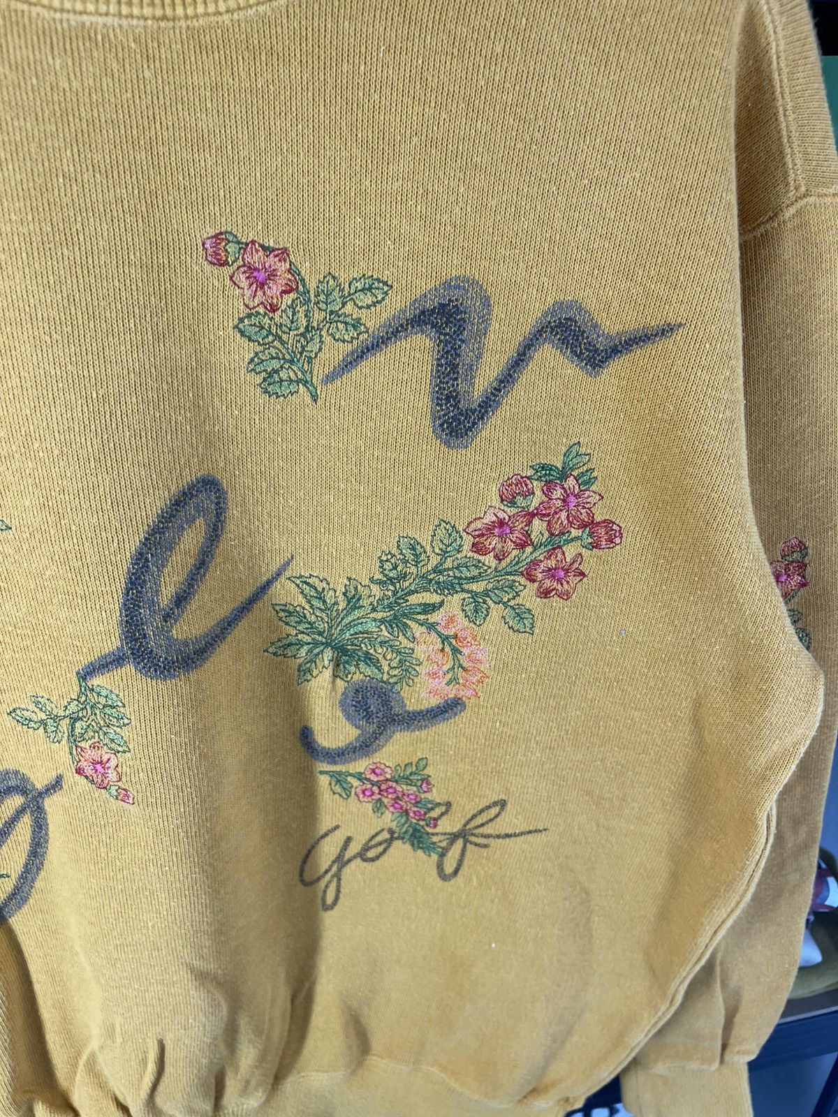 Kenzo Vintage Kenzo Golf Embroidered Floral Logo Sweatshirt Size US M / EU 48-50 / 2 - 9 Thumbnail