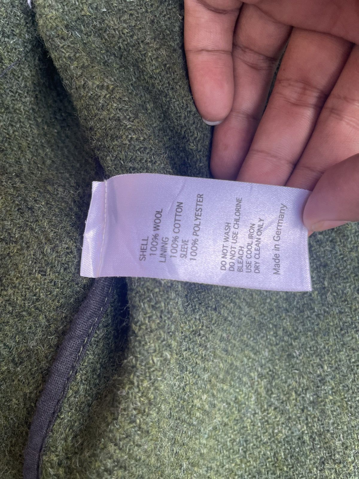 Harris Tweed Rare Harris Tweed x Kempel - German Utility Wool Jacket Size US M / EU 48-50 / 2 - 8 Thumbnail
