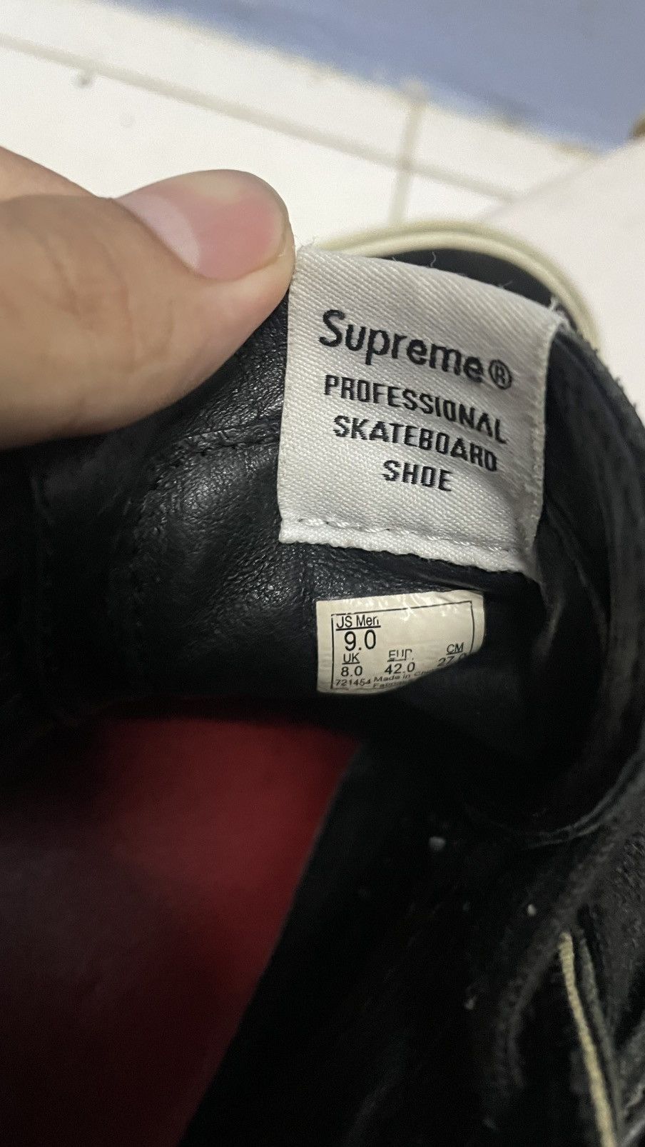 Supreme × Vans Vans x supreme blood and semen Size US 8 / EU 41 - 5 Thumbnail
