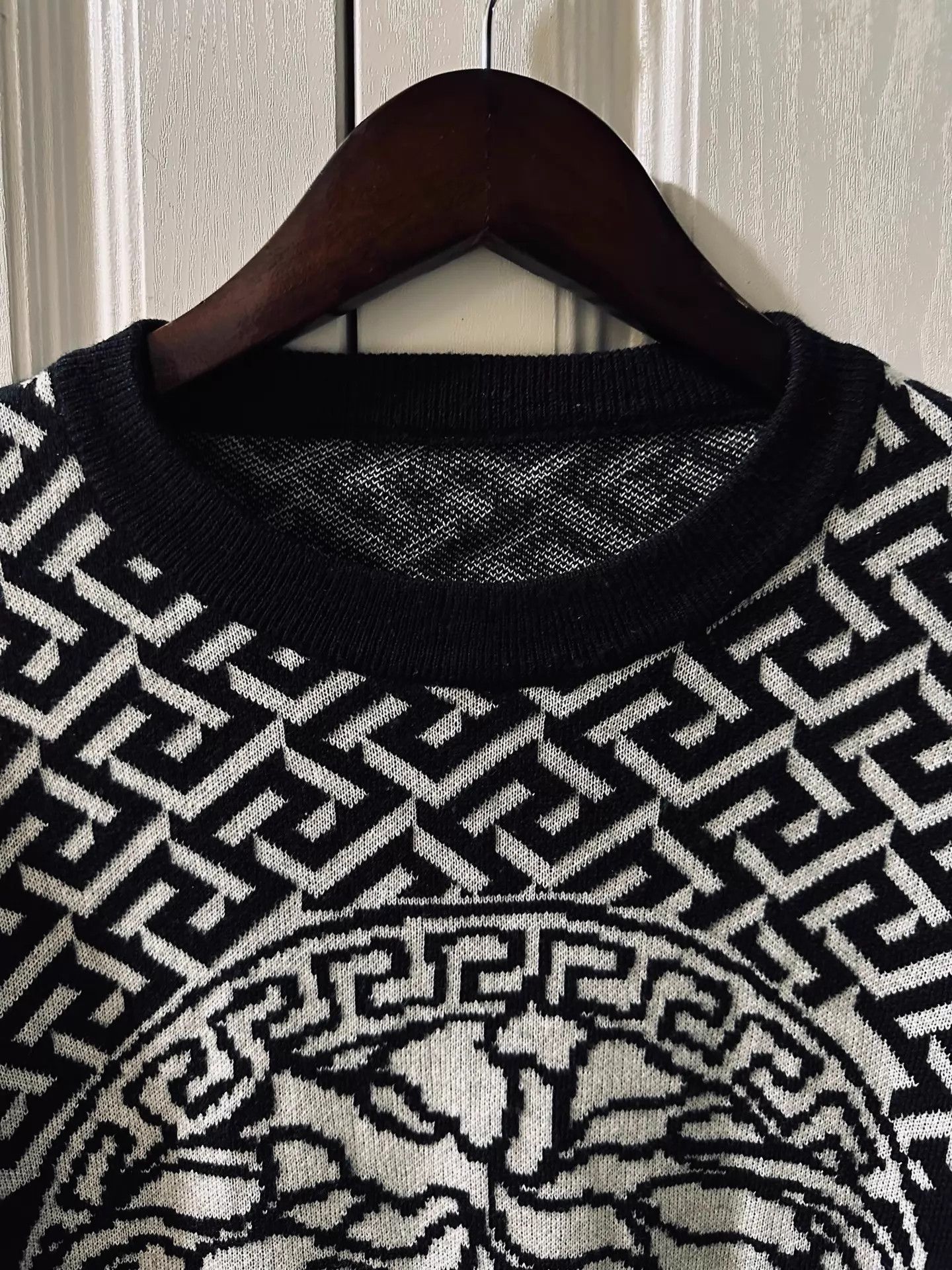 Versace Versace Main Line Limited Runway Wool Knit Sweater S Size US S / EU 44-46 / 1 - 3 Thumbnail