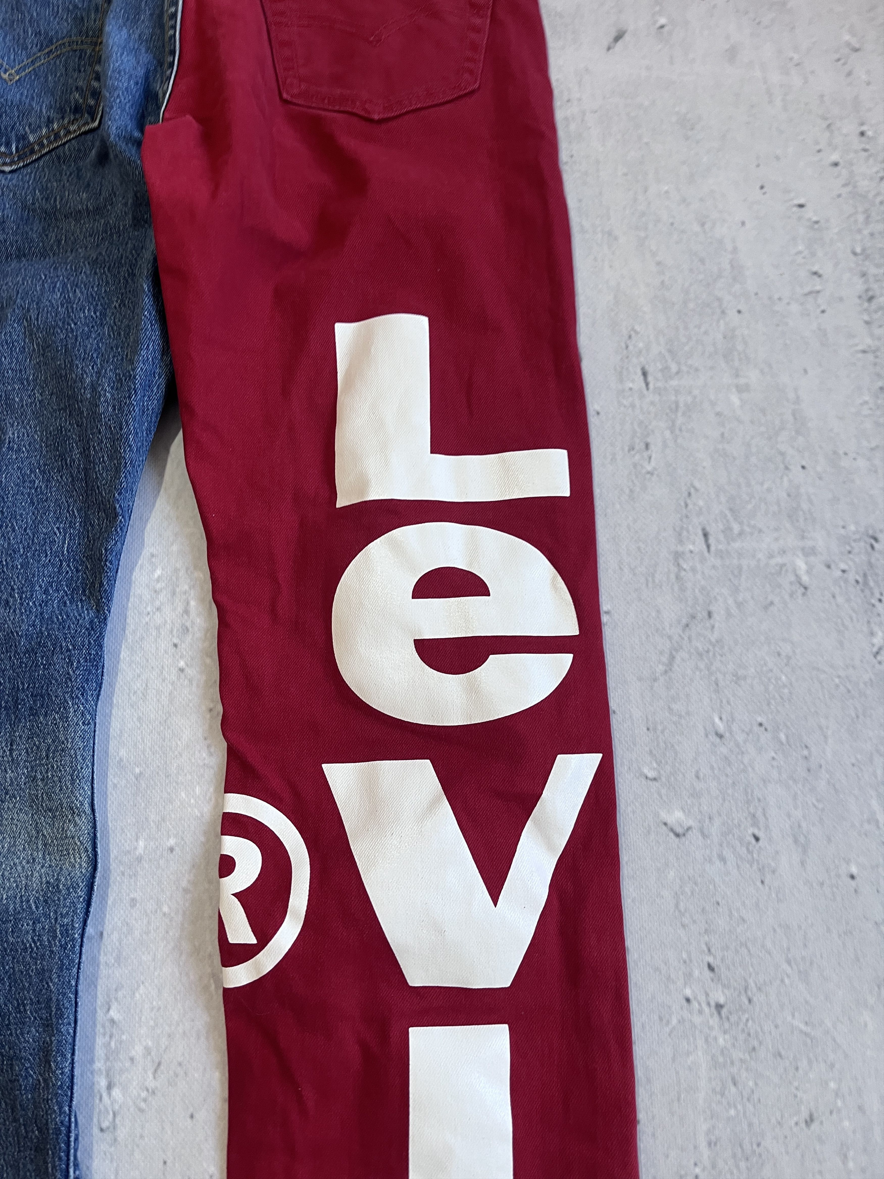 Levi's LEVI'S 541 ATHLETIC TAPER COLORBLOCK STRAIGHT DENIM PANTS Size US 29 - 5 Thumbnail