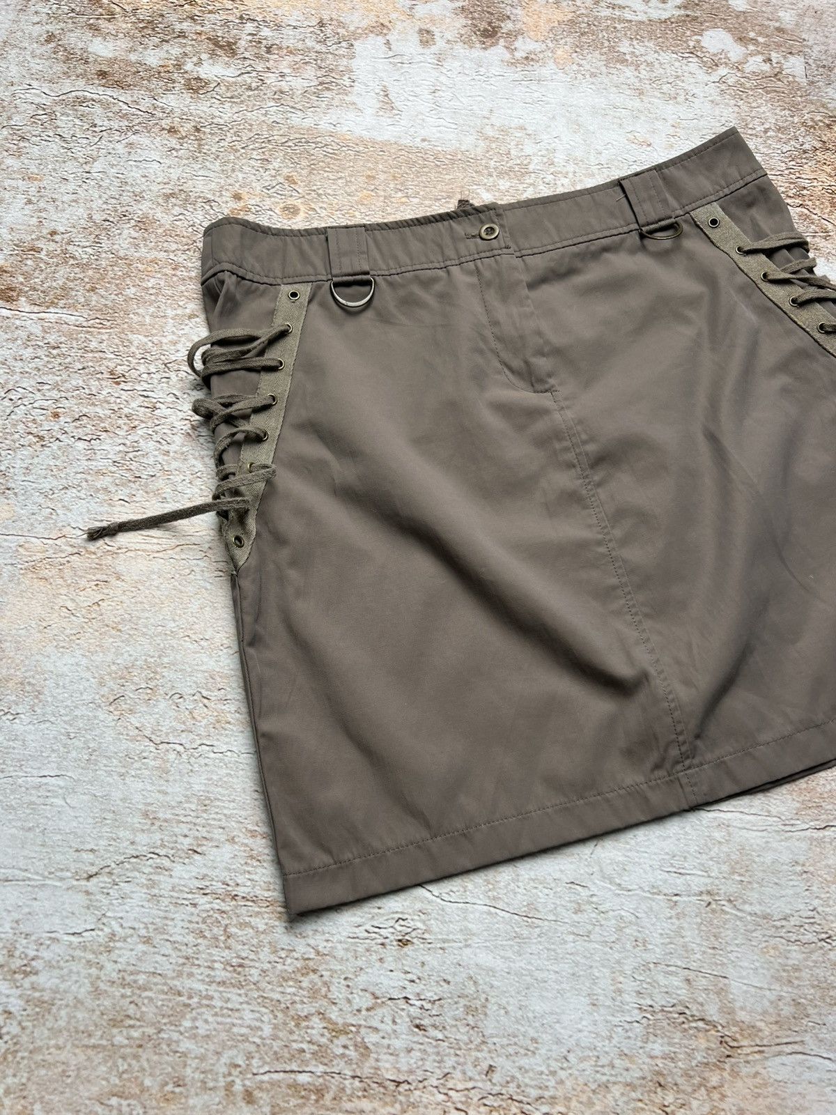 Vintage Vintage bondage mini skirt Size 28" / US 6 / IT 42 - 2 Thumbnail