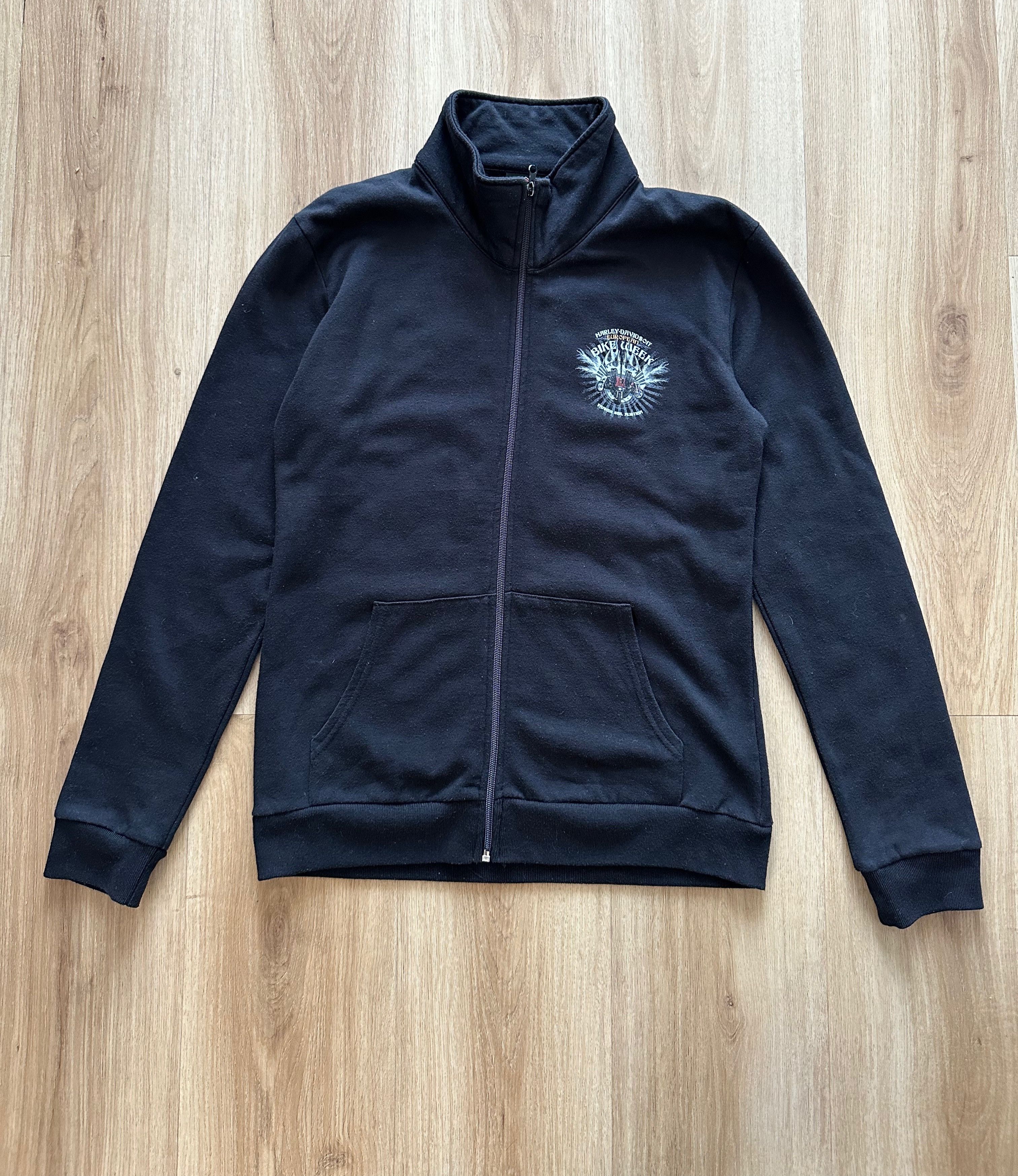 Harley Davidson 2010 Harley Davidson Sweatshirt full zip black Size L / US 10 / IT 46 - 11 Thumbnail