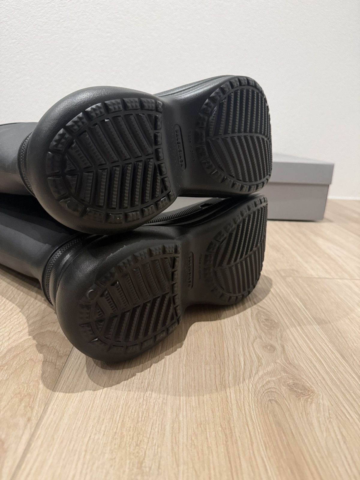 Balenciaga × Crocs Balanciaga Crocs Boots Size US 12 / EU 45 - 3 Thumbnail