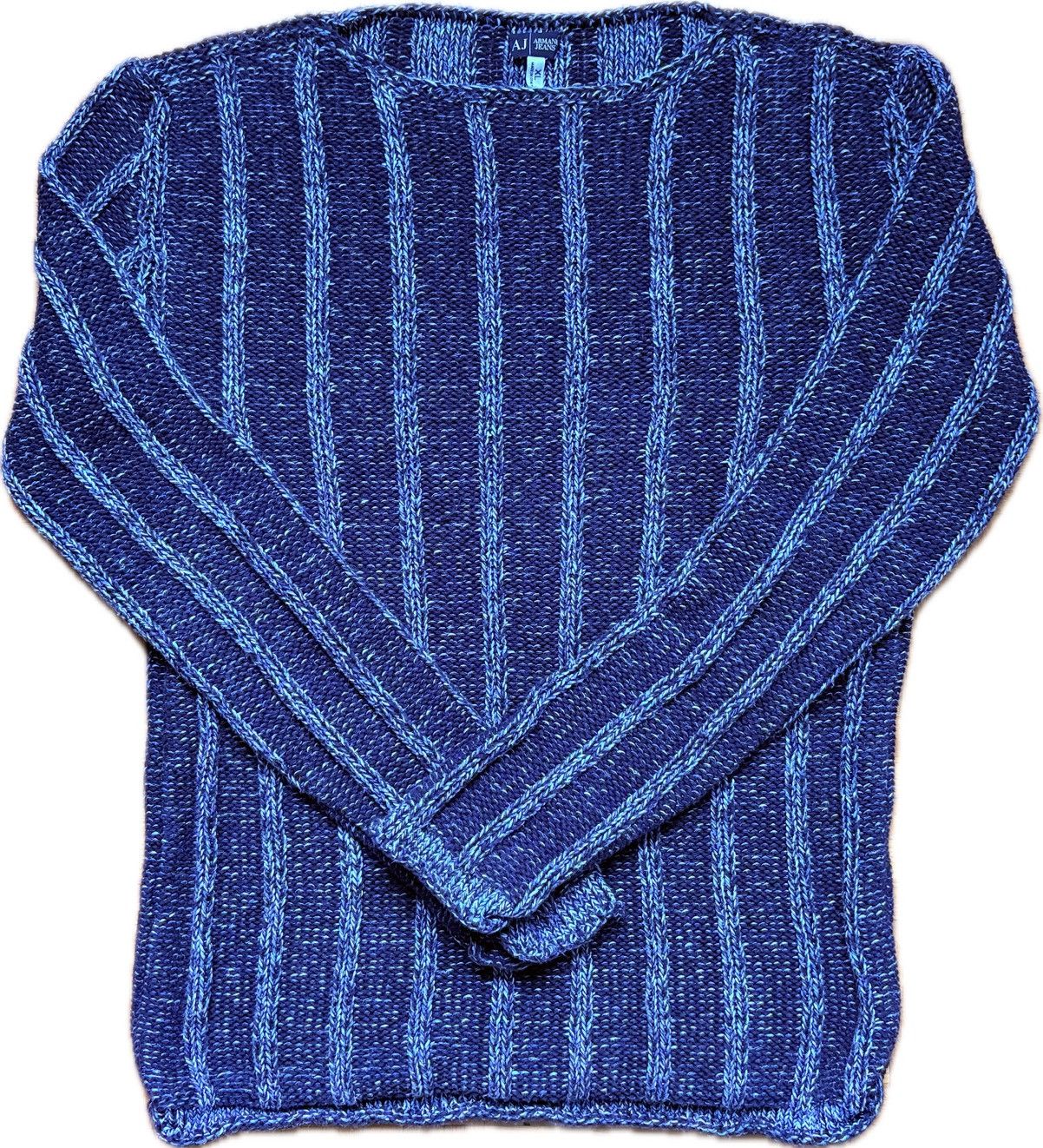 Armani AJ | ARMANI JEANS - 90s vintage knitwear 💸 Size US XL / EU 56 / 4 - 1 Thumbnail