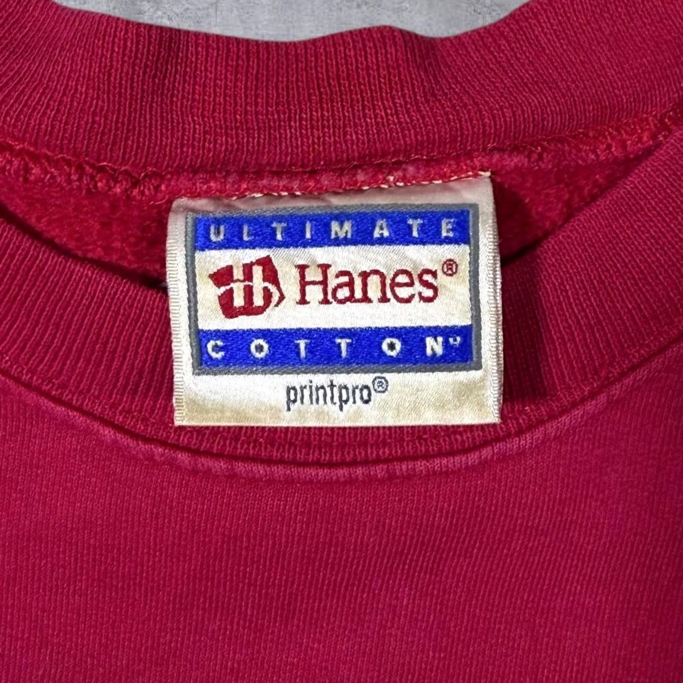 Hanes Vintage Hanes Ohio State Buckeyes College Football Red Sweatshirt Large Size US L / EU 52-54 / 3 - 3 Thumbnail