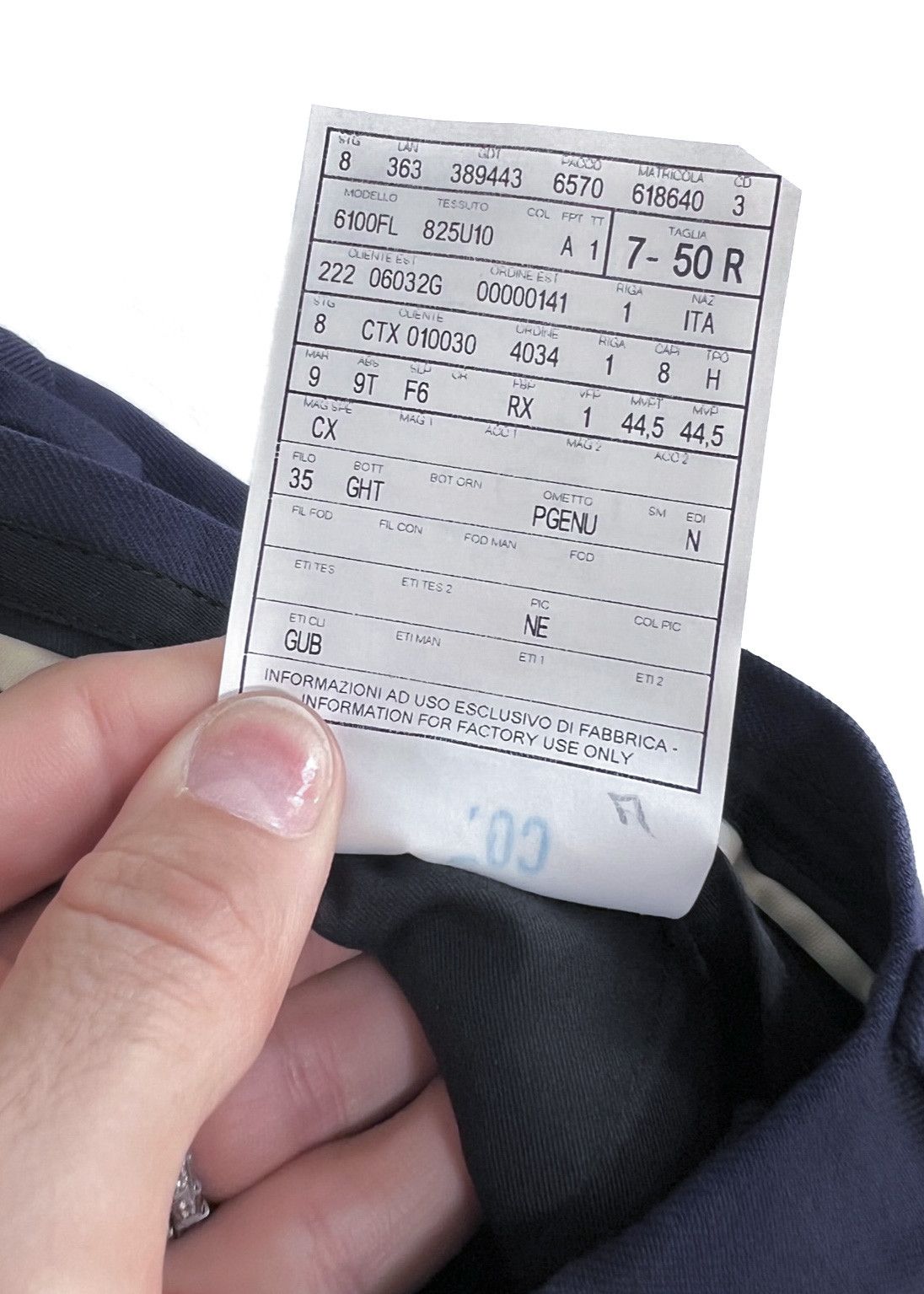 Gucci Gucci Navy Blue Wool Blend Classic Trousers Size US 34 / EU 50 - 10 Thumbnail