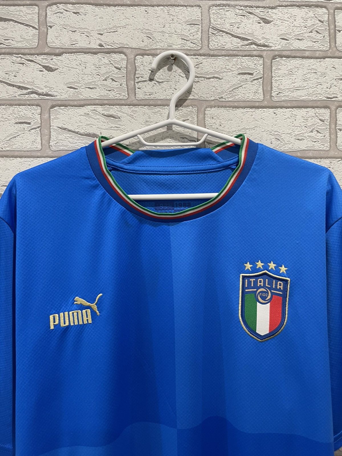 Puma × Vintage Italy 2022 2023 Football Soccer Jersey Puma T Shirt Tee Size US XL / EU 56 / 4 - 3 Thumbnail