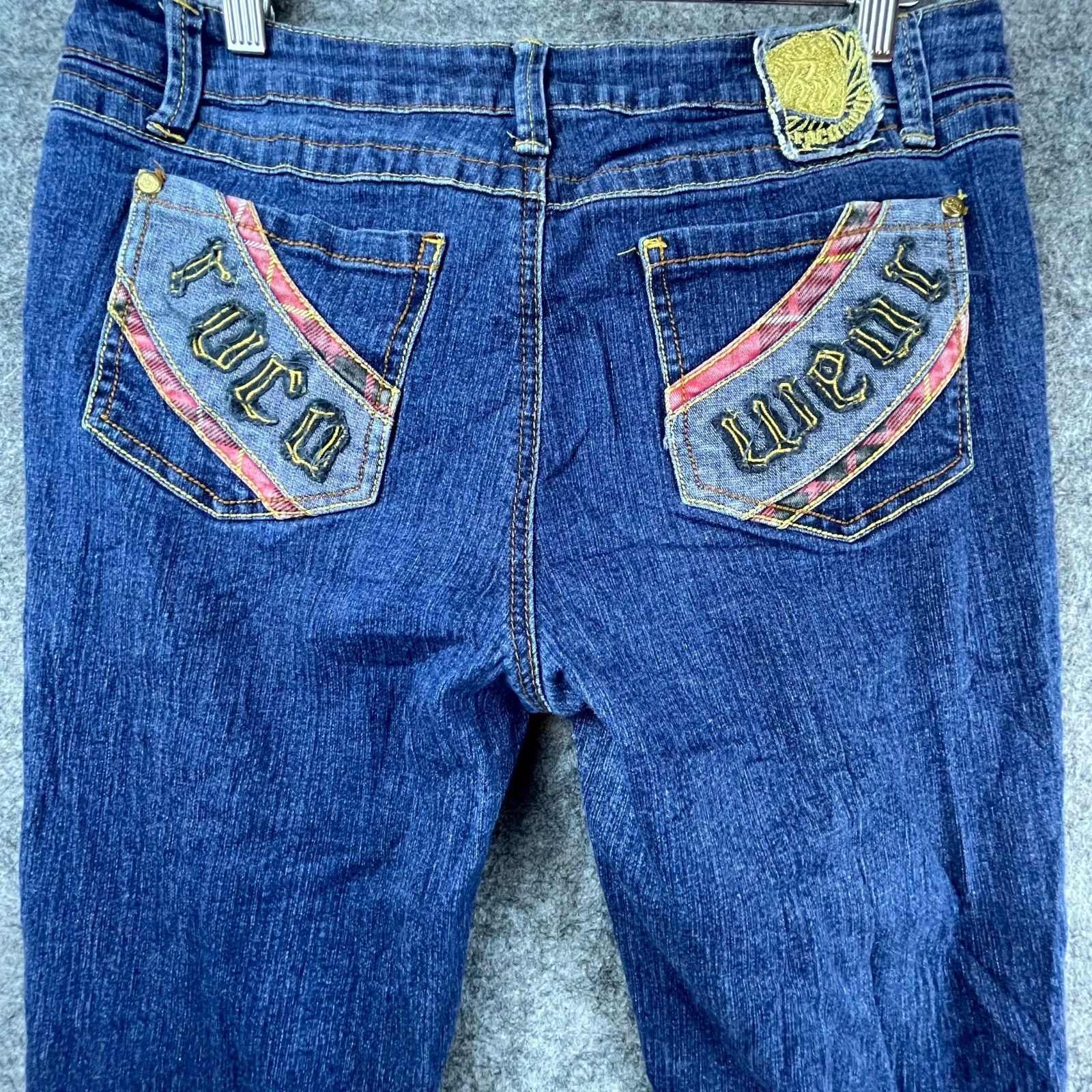 Rocawear Vintage Rocawear Bootcut Jeans Womens 11 Y2K Logo Embroider Size 30" / US 8 / IT 44 - 3 Thumbnail