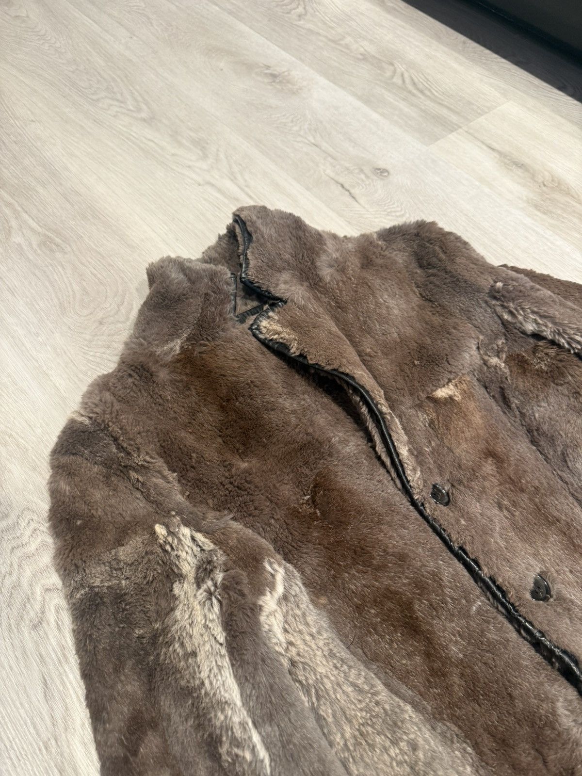 If Six Was Nine keith rabbit fur jacket!! Size US S / EU 44-46 / 1 - 4 Thumbnail