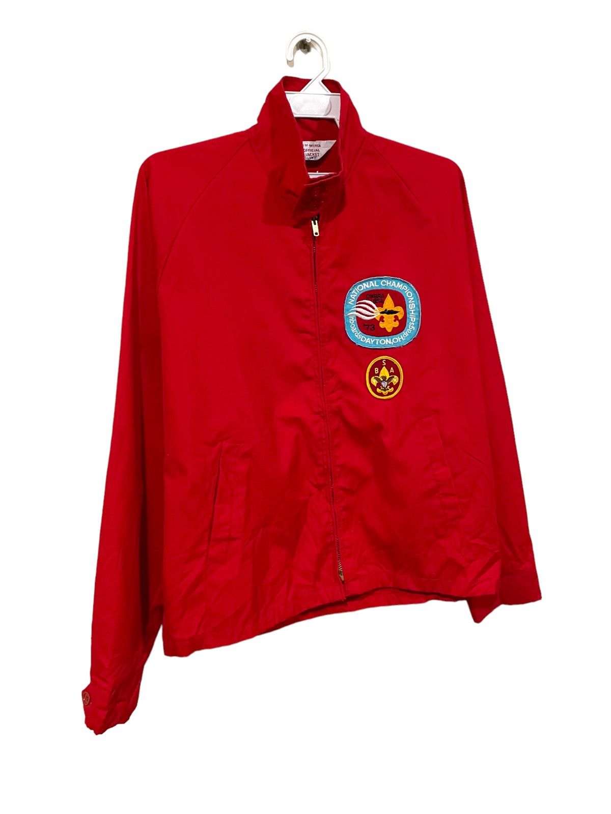 Vintage 1973' OMBRA BSA Official Jacket Boy Scout USA Talon Zipper Size US L / EU 52-54 / 3 - 5 Thumbnail