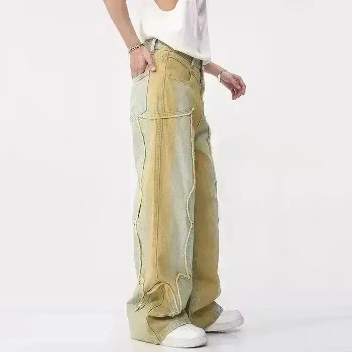 Japanese Brand High Street Male Fashion Vintage Jeans Trendy American Style Size US 32 / EU 48 - 3 Thumbnail