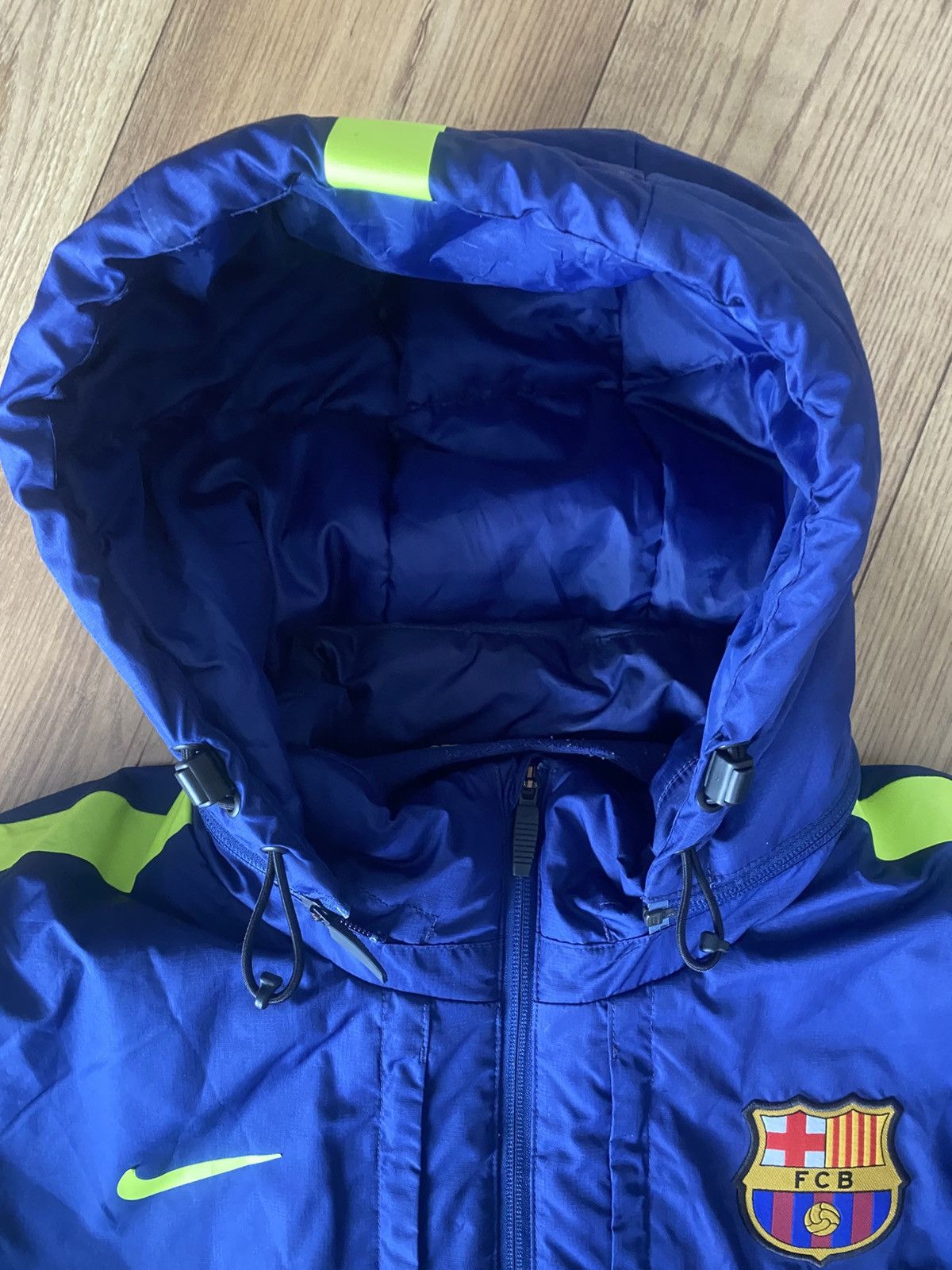 Nike Nike x Barcelona puffer jacket navt blue storm fit Size US XXL / EU 58 / 5 - 8 Thumbnail