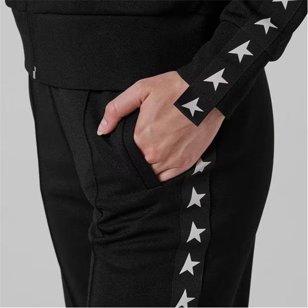 Golden Goose o1g2r1mq1024 Tracksuit Bottoms in Black & White Size 31" - 4 Thumbnail