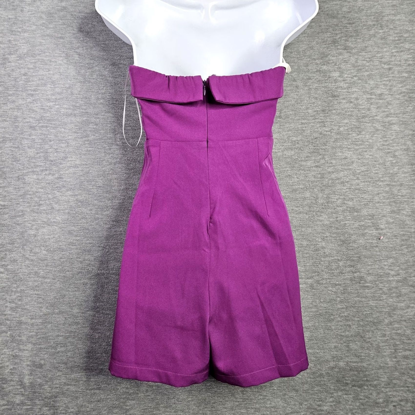 Vintage Hello Molly Strapless Off The Shoulder Cocktail/Party Jumper Women’s Sz S NWT Size 28" / US 6 / IT 42 - 6 Thumbnail