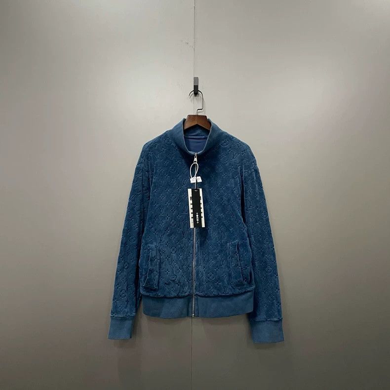 Louis Vuitton Louis Vuitton Flocked presbyopic zip jacket 2503-Nextarrow Size US XS / EU 42 / 0 - 1 Thumbnail