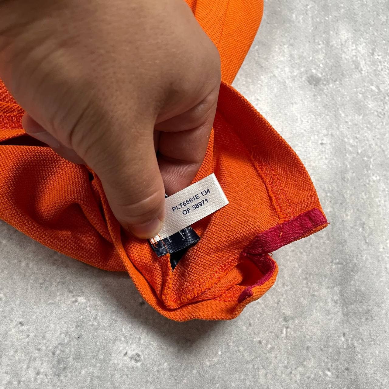 Vilebrequin Vilebrequin Pyramid Cotton Polo Shirt Orange Size M Size US M / EU 48-50 / 2 - 16 Thumbnail