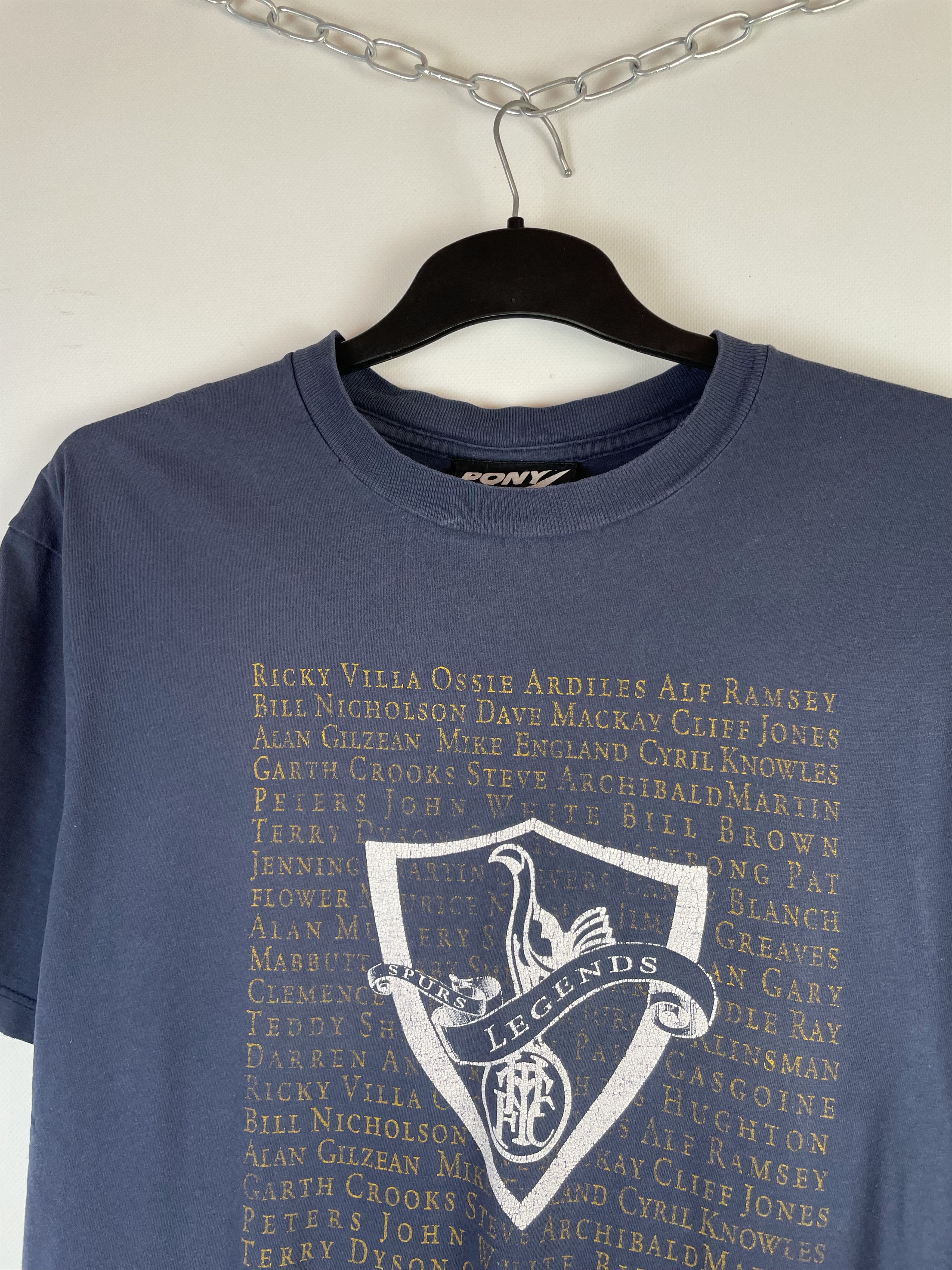 PONY Pony Tottenham Hotspur Vintage Tee Shirt Size US XL / EU 56 / 4 - 4 Thumbnail