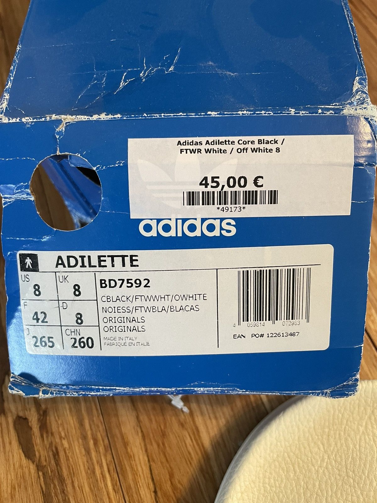 Adidas Adidas adilette BD7592 OG Jerry Lorenzo Size US 8 / EU 41 - 7 Thumbnail