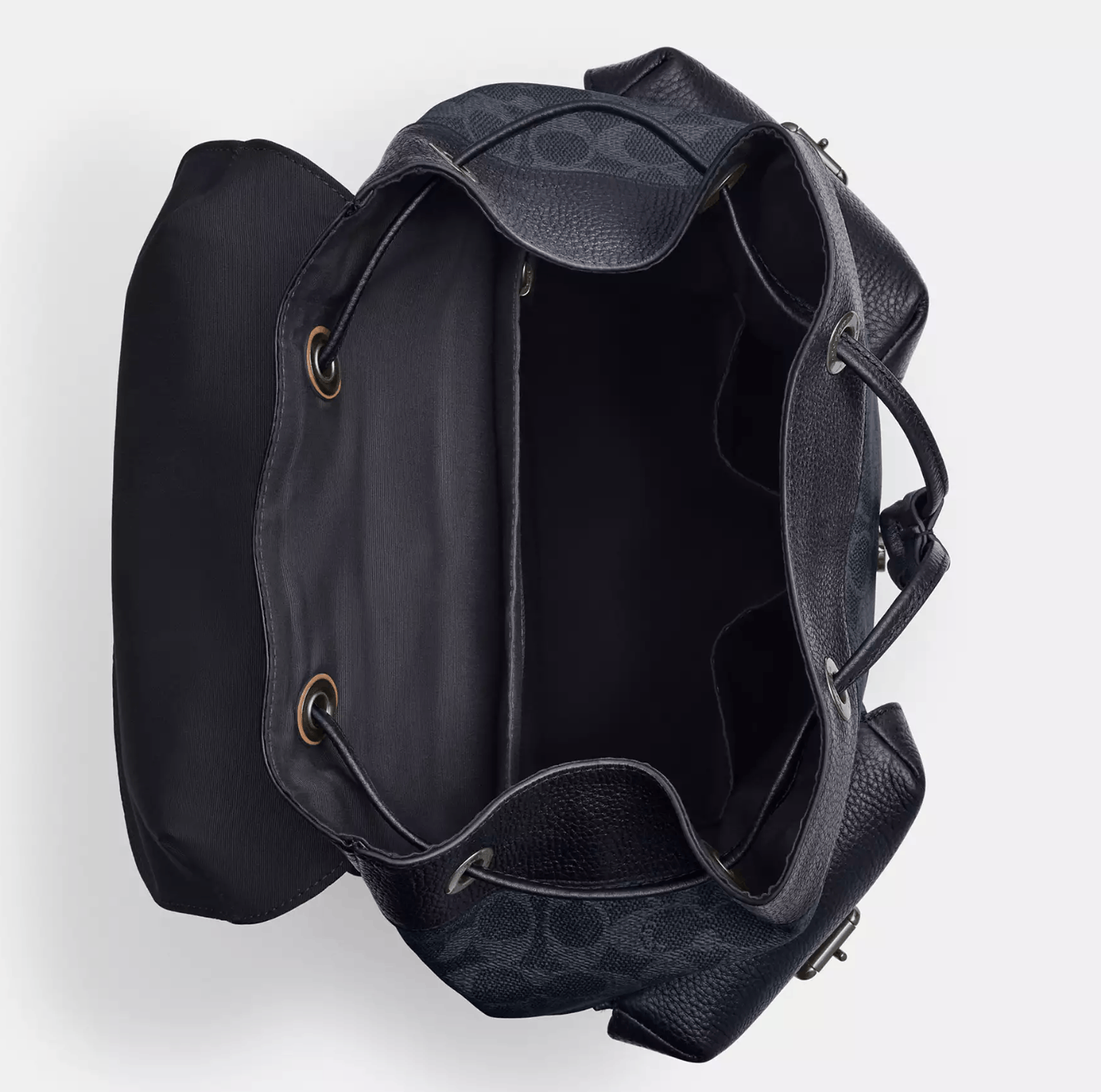 Coach Warner Backpack In Signature Canvas CW211 Size ONE SIZE - 4 Thumbnail