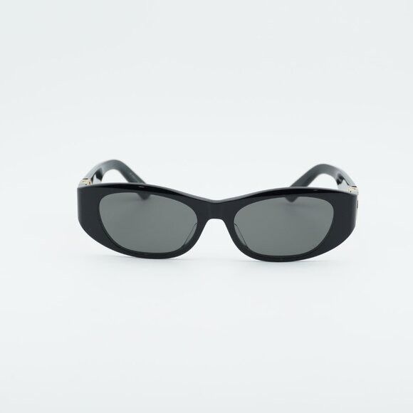 Dior Dior 30MONTAIGNE S9U 10A0 Sunglasses Black Oval Frame Size ONE SIZE - 7 Thumbnail