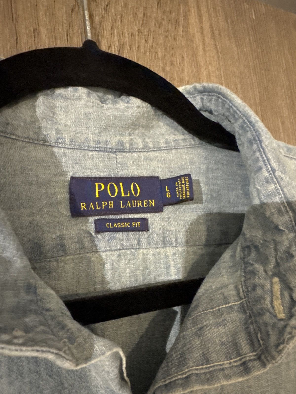 Polo Ralph Lauren Polo Ralph Lauren Cross Flags Button Up Shirt Size US L / EU 52-54 / 3 - 4 Thumbnail