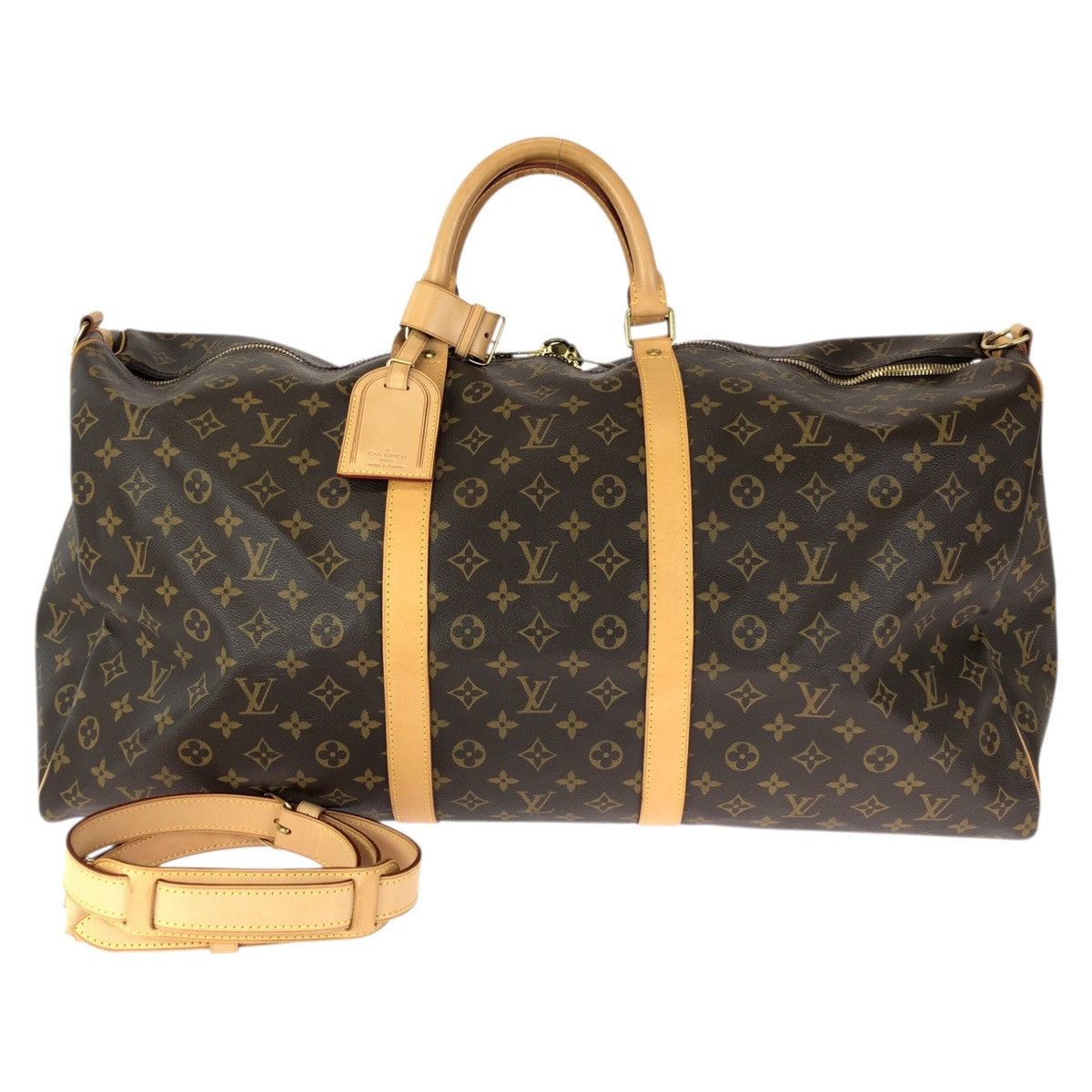 Louis Vuitton Louis Vuitton Louis Vuitton Keepall Bandouliere Monogram Boston Bag Textile Travel Bag M41412 DUTY FREE for USA Size ONE SIZE - 1 Thumbnail