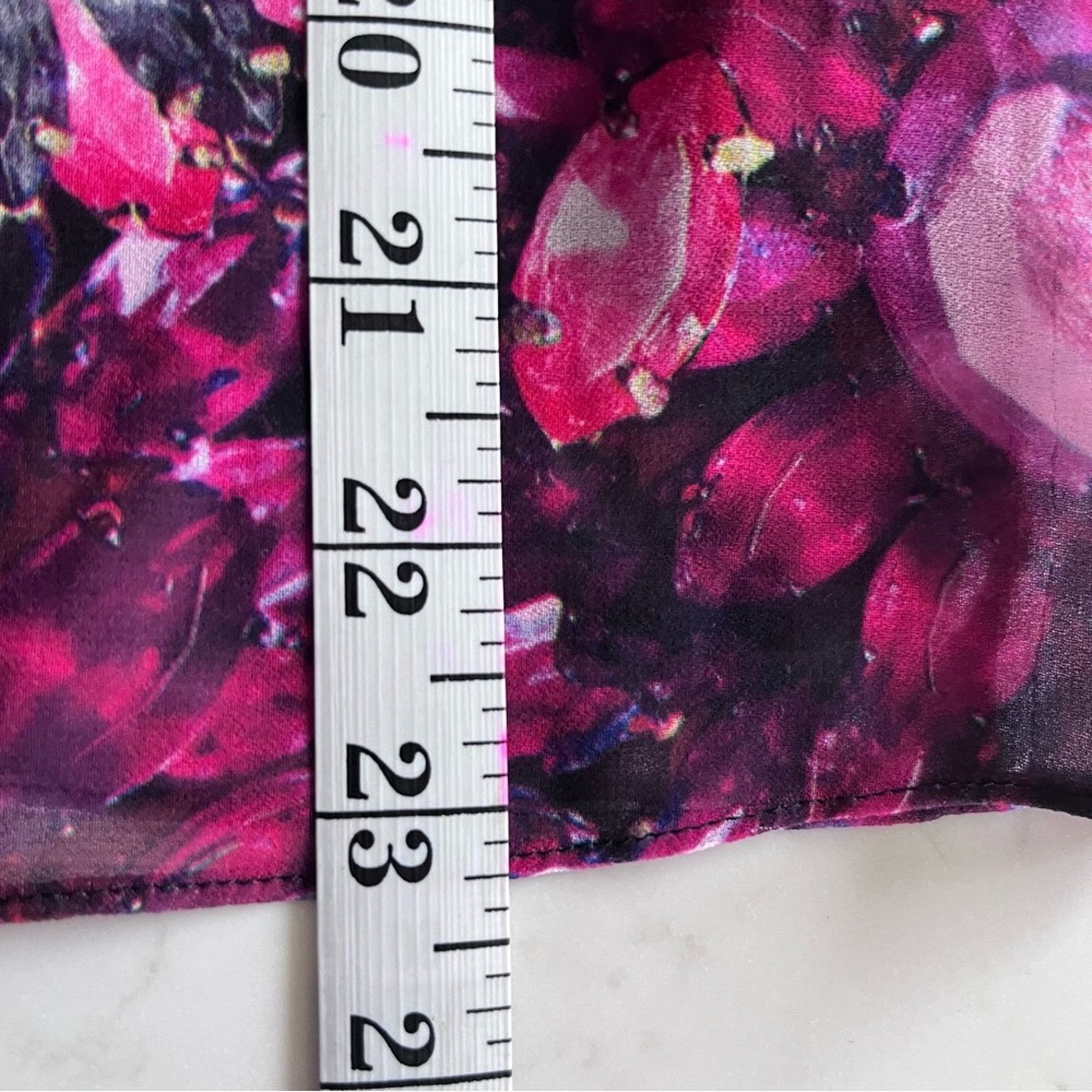 Ted Baker Ted Baker London Zenze Gem Sheer Floral Print Blouse Size S / US 4 / IT 40 - 5 Thumbnail