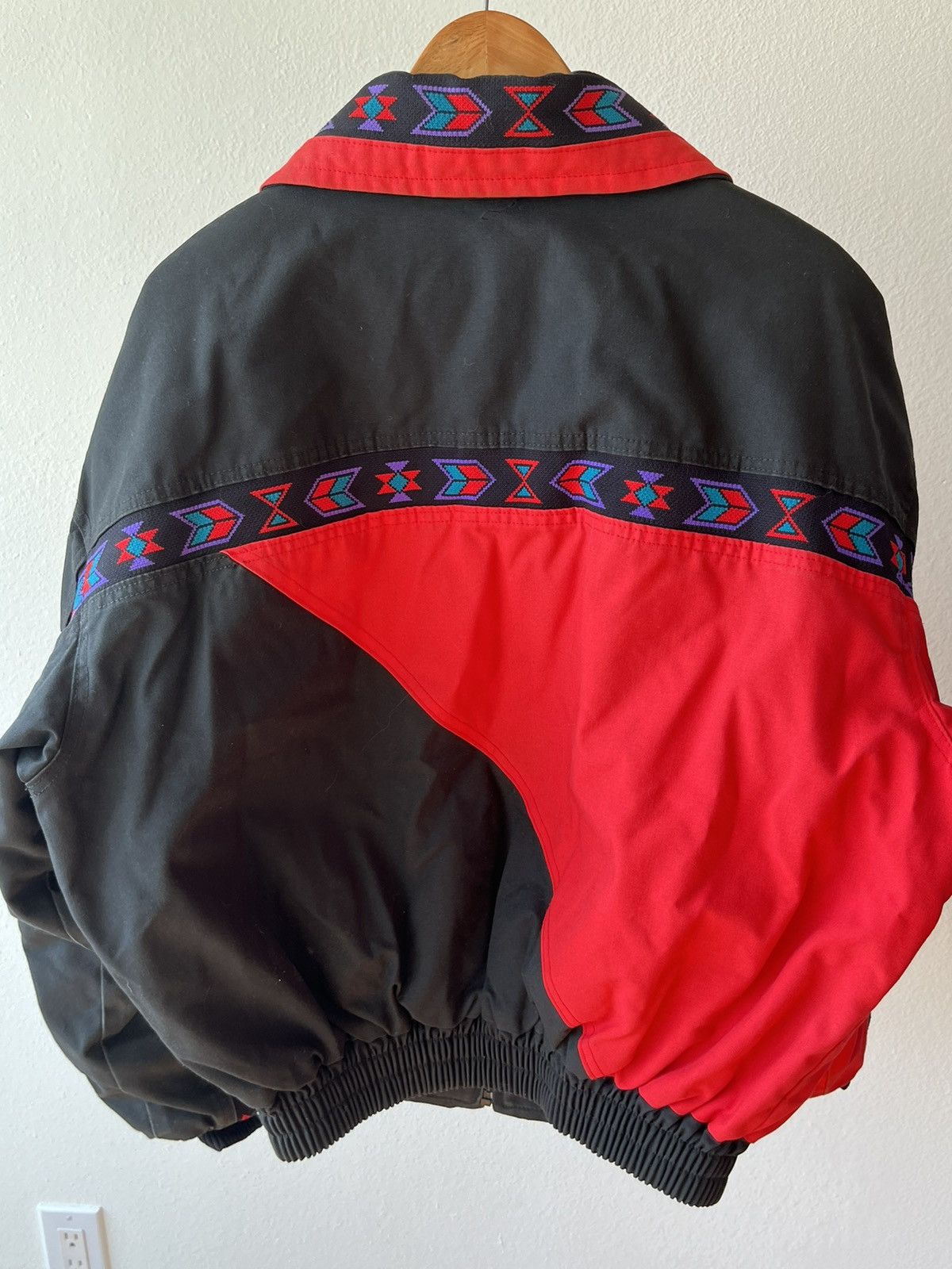 Vintage Vintage 90s David James Jacket Black Western Aztec Size US L / EU 52-54 / 3 - 11 Thumbnail