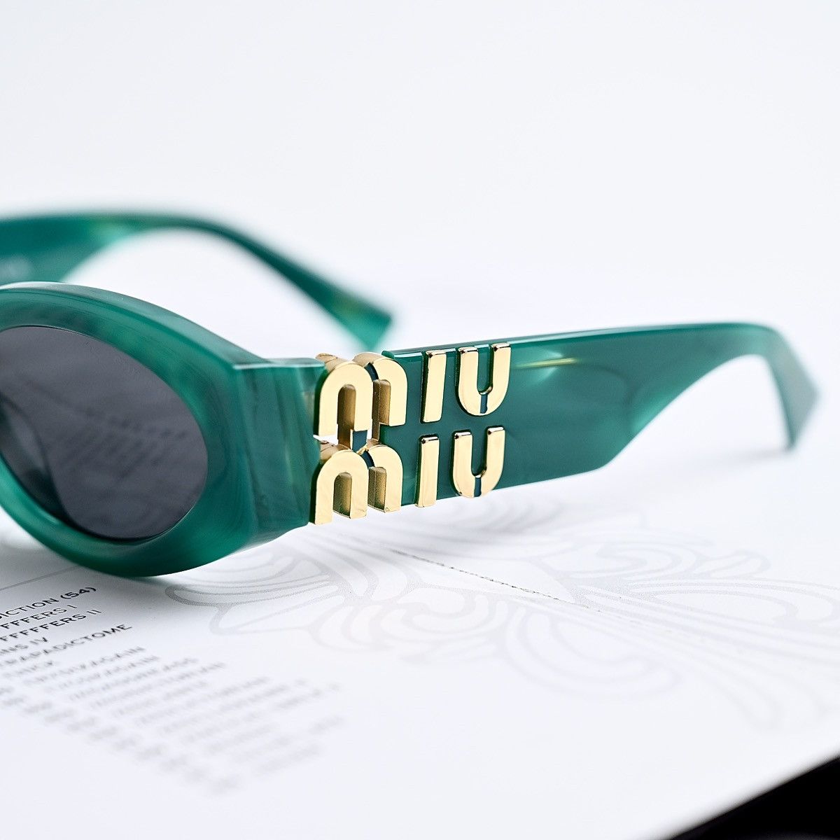 Miu Miu MIU MIU 0MU 11WS SUNGLASSES Size ONE SIZE - 3 Thumbnail
