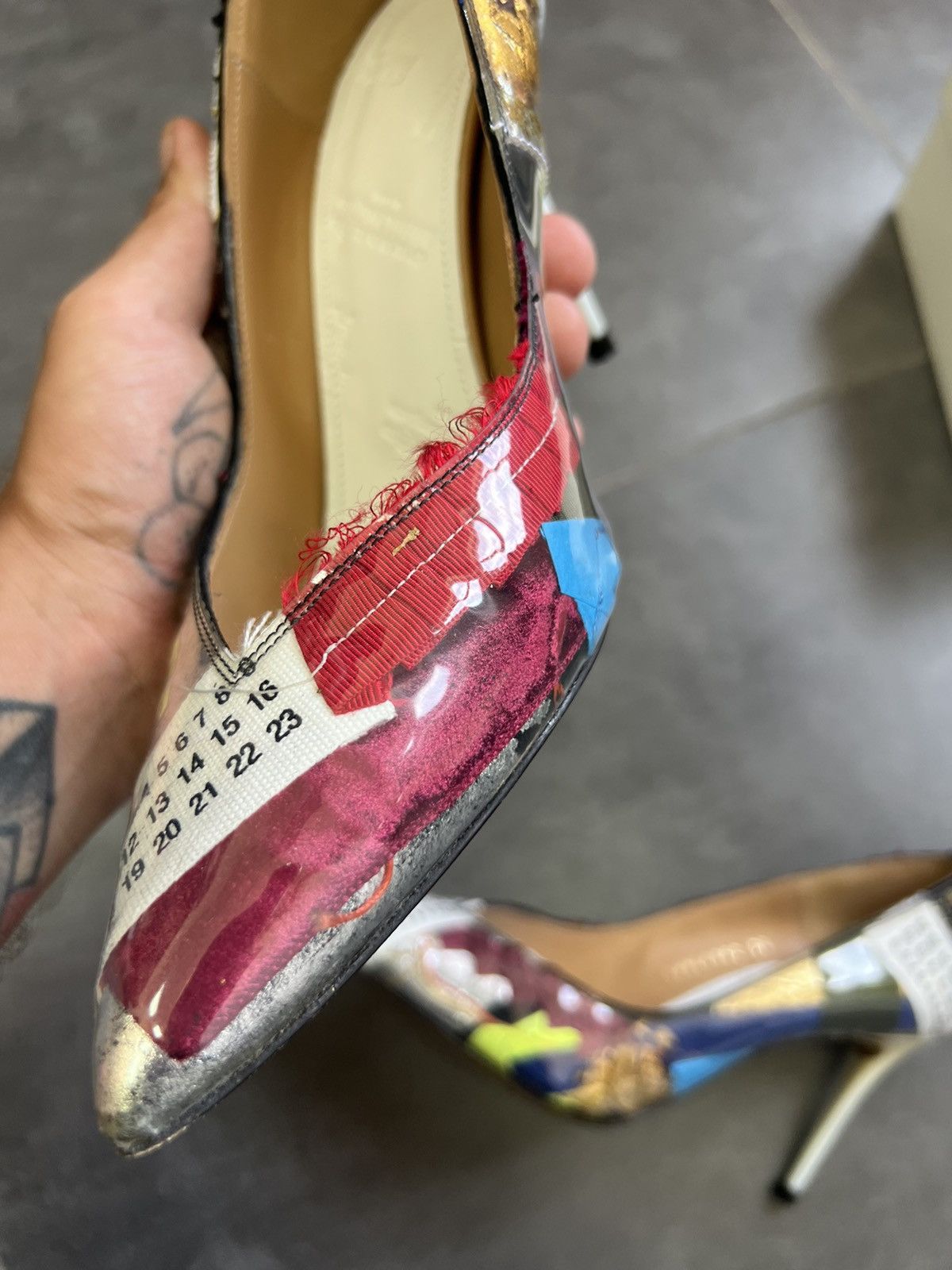 Maison Margiela SS17 Maison Margiela Limited Edition PVC transparent heels Size US 7 / IT 37 - 6 Thumbnail