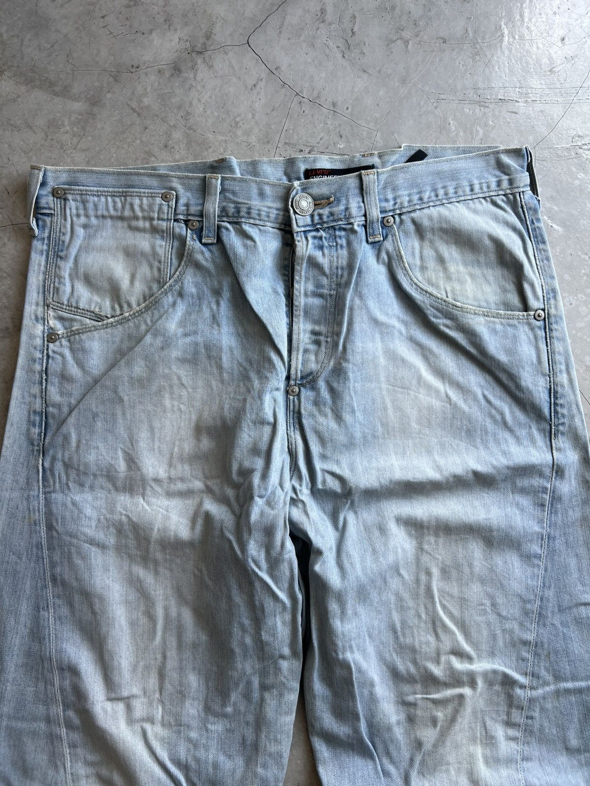Levi's Levis Engineered Jeans Buckle Back Tag W34 Actual 36x34.5 Size US 34 / EU 50 - 2 Thumbnail
