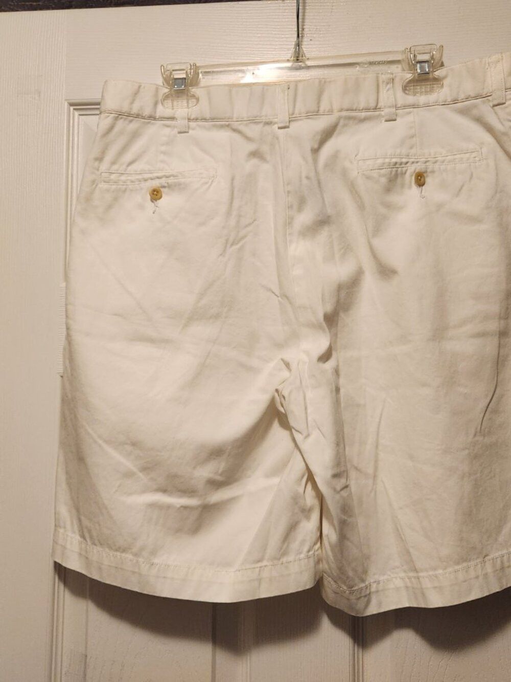 Polo Ralph Lauren polo Ralph Lauren men's white 100%cotton shorts size: 36 Size US 36 / EU 52 - 2 Thumbnail