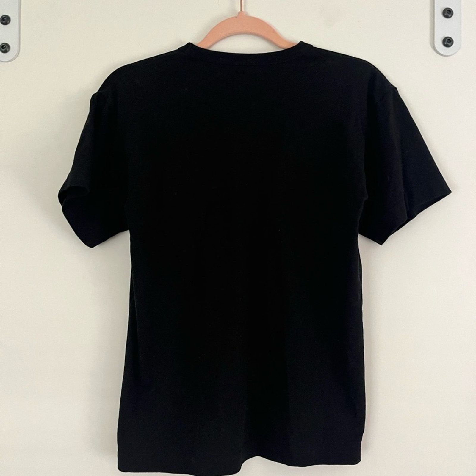 Comme des Garcons PLAY Comme des garçon PLAY black tee sz Small Size S / US 4 / IT 40 - 2 Thumbnail