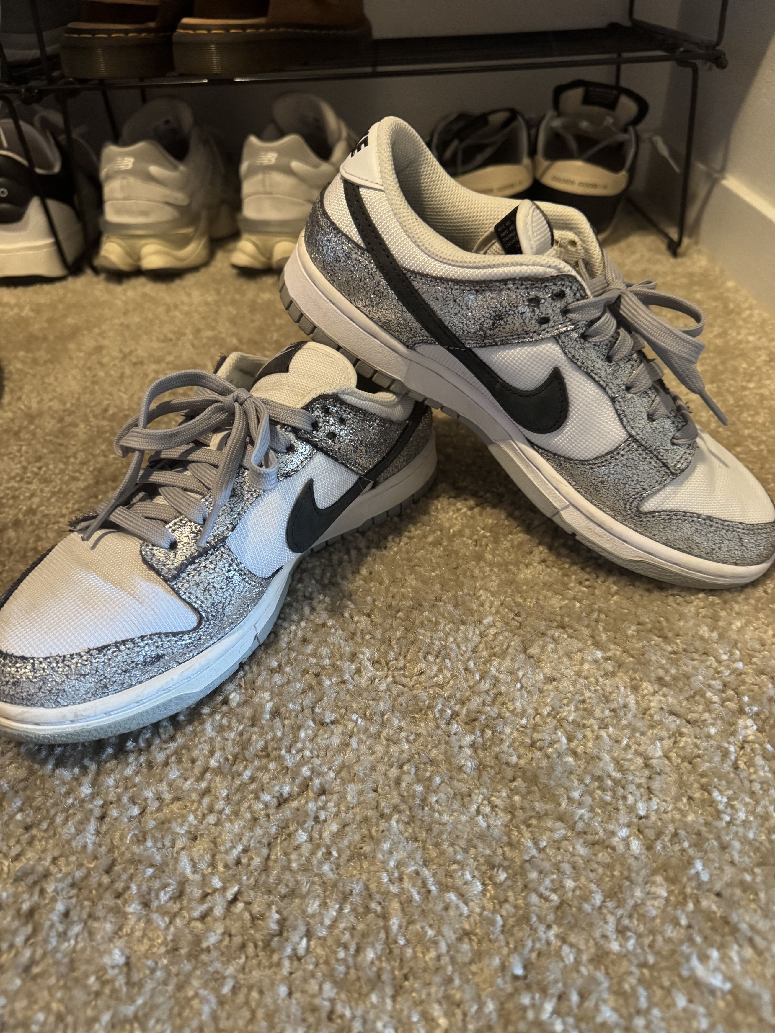 Nike Wmns Dunk Low 'Golden Gals' Size US 9 / IT 39 - 7 Thumbnail